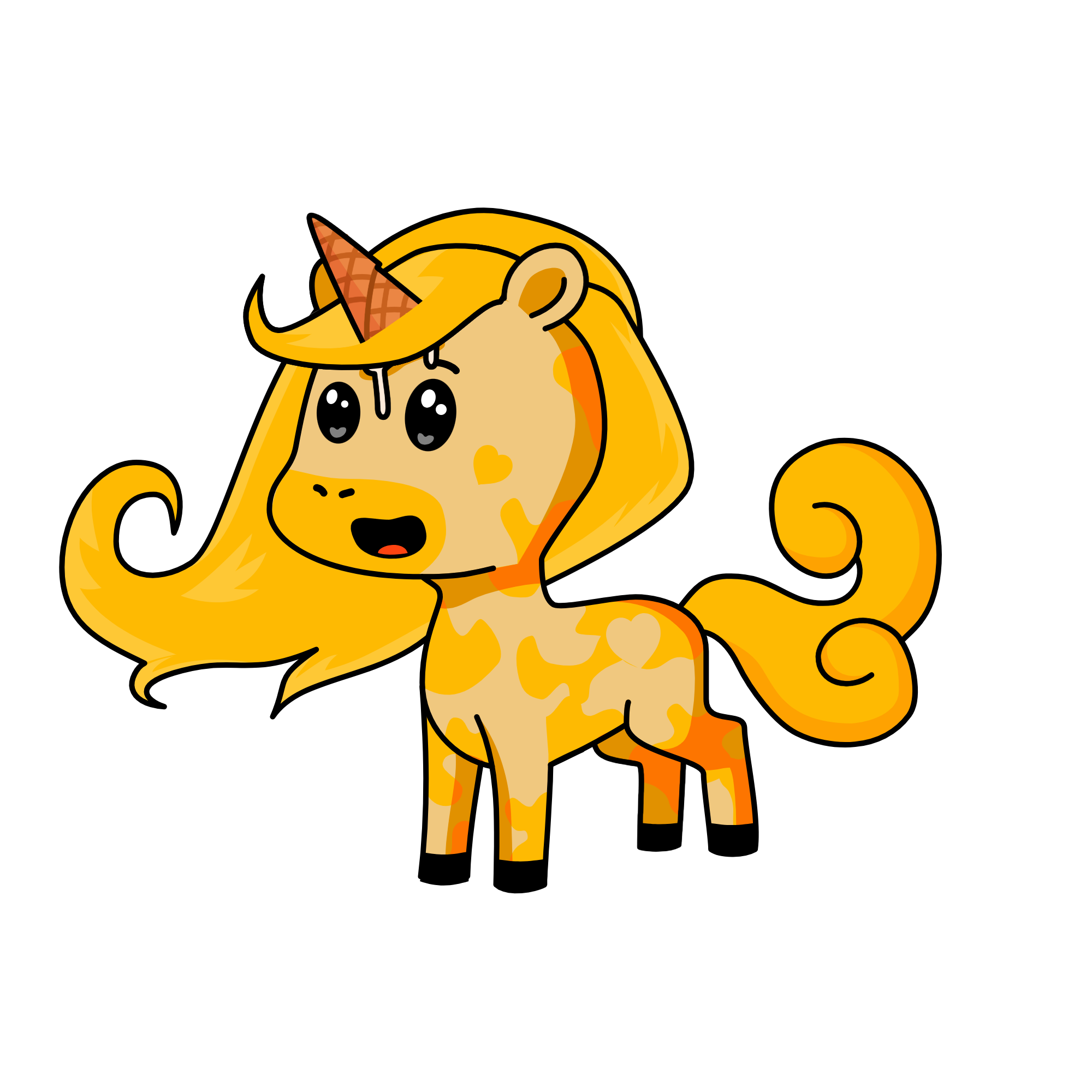 wafflecorn, the unicorn