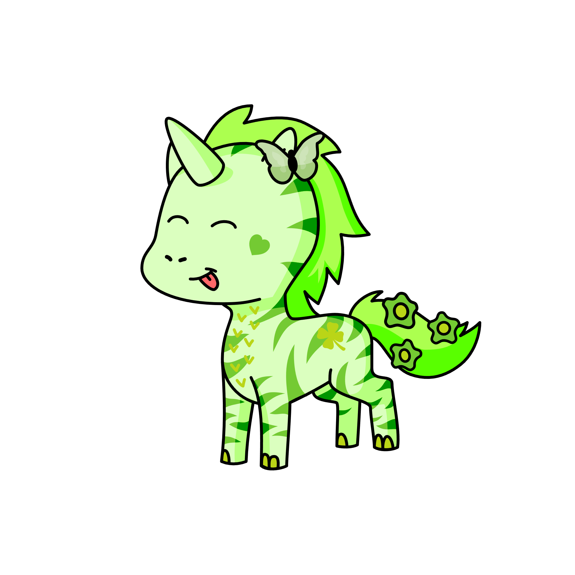 Chartreuse, the unicorn