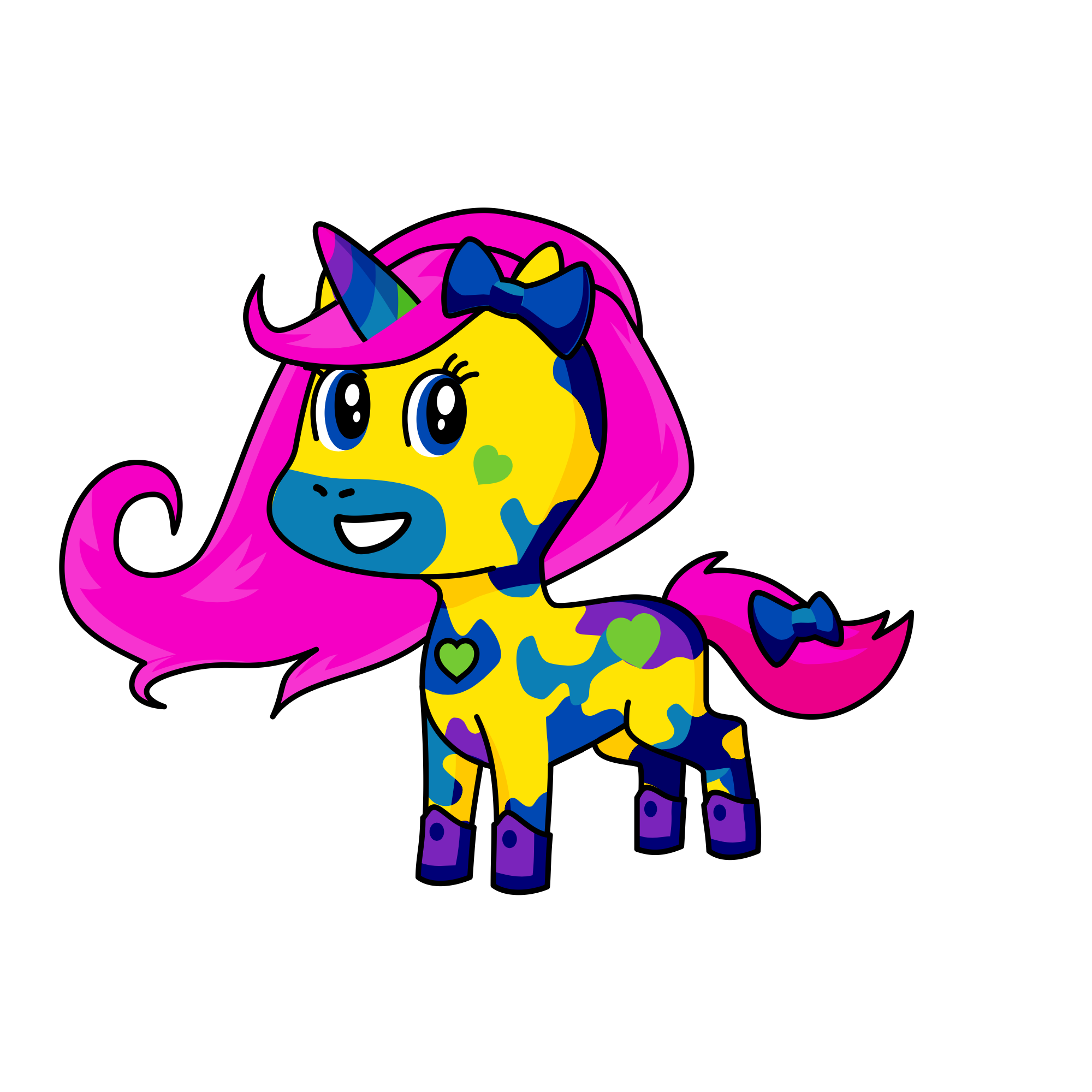 Younicorn, the unicorn