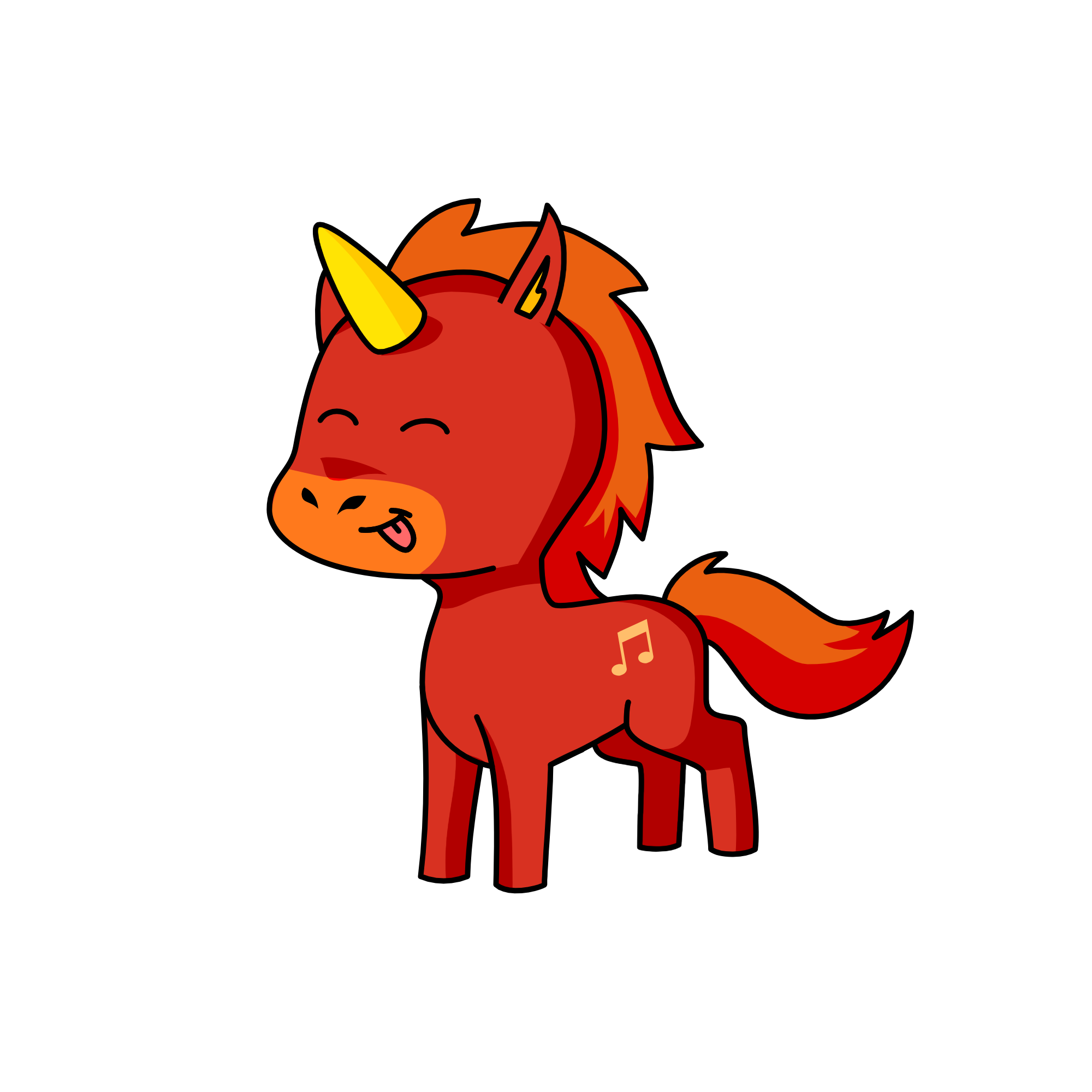foxy, the unicorn