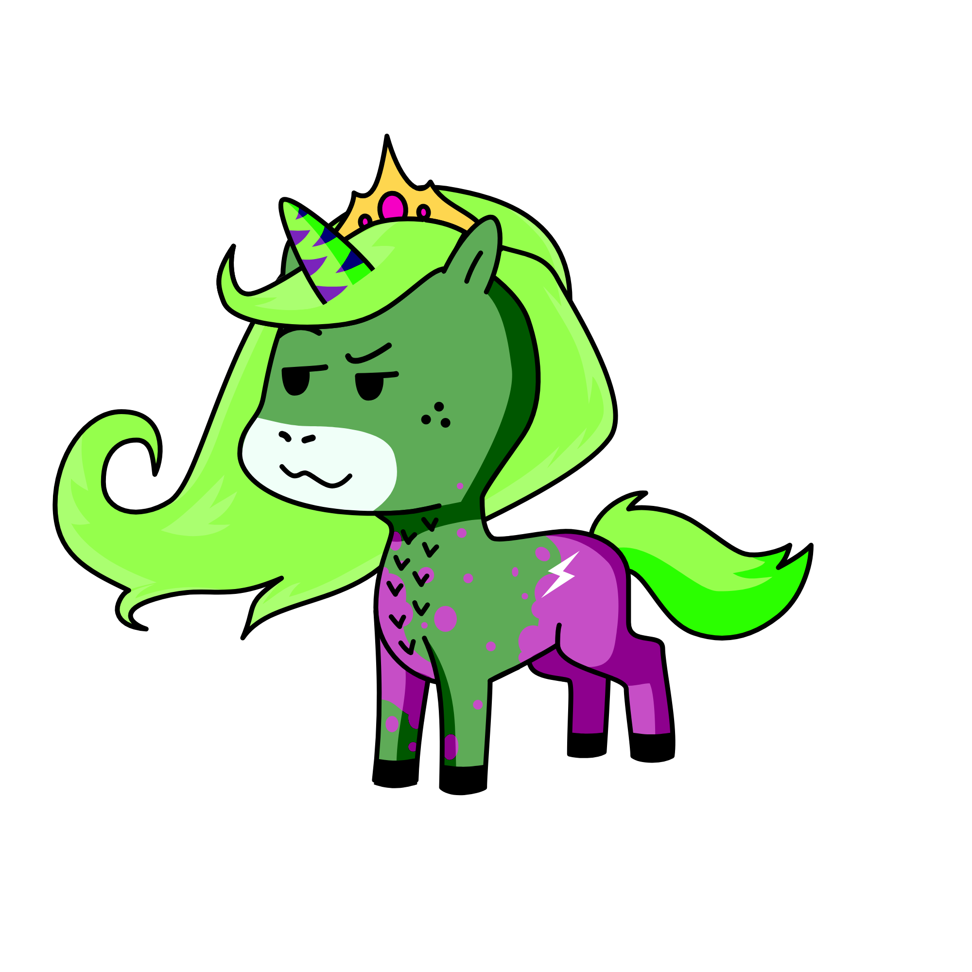 Disgust, the unicorn