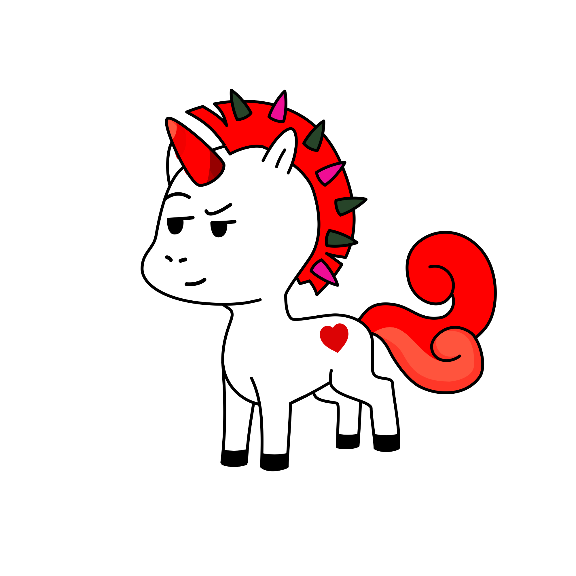 Amicorno doppiogiochista , the unicorn