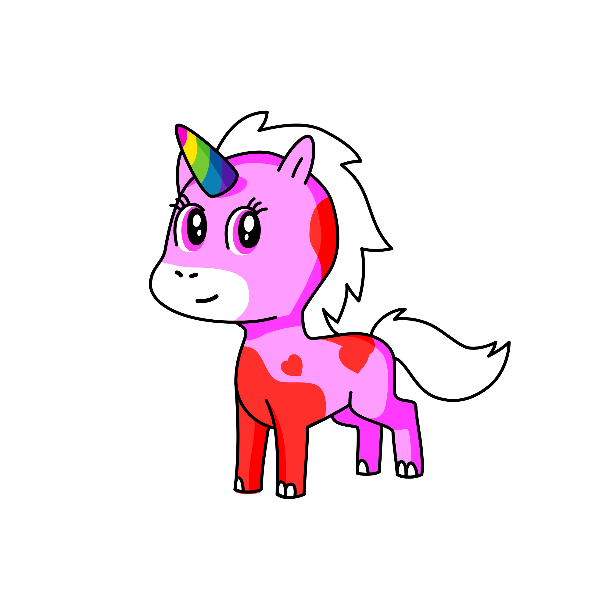 Baciocorno, the unicorn