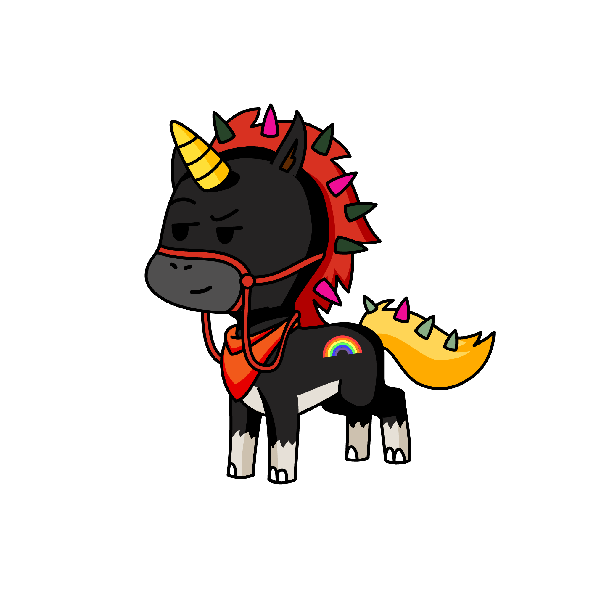 Jk, the unicorn