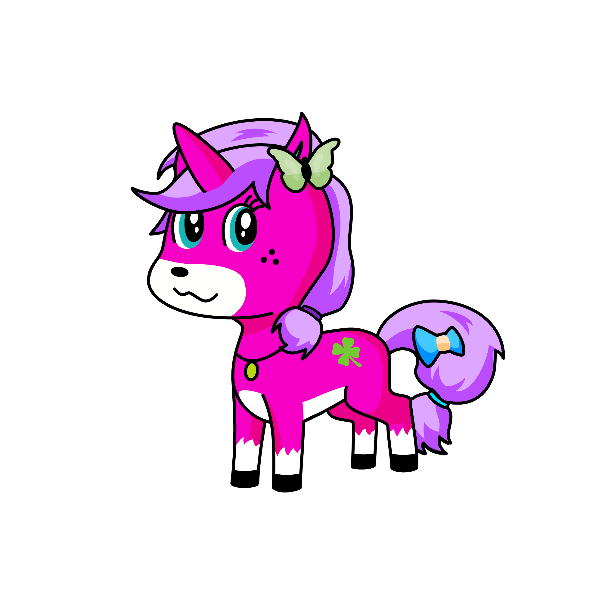 cotten candy, the unicorn