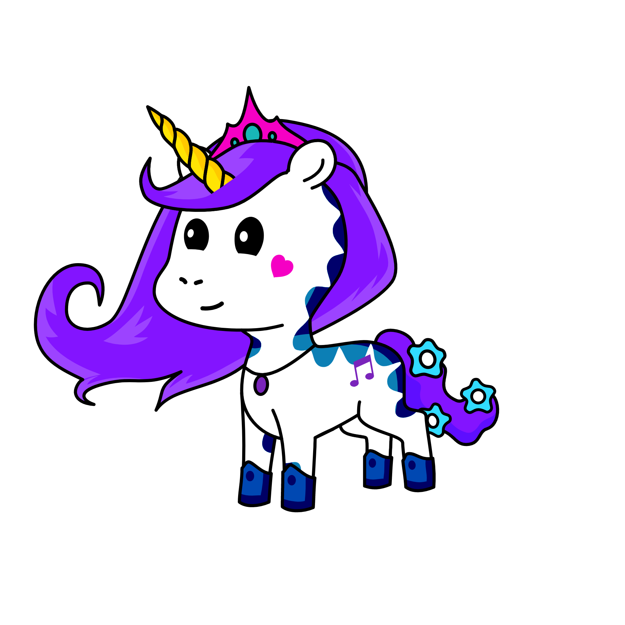 Angel, the unicorn