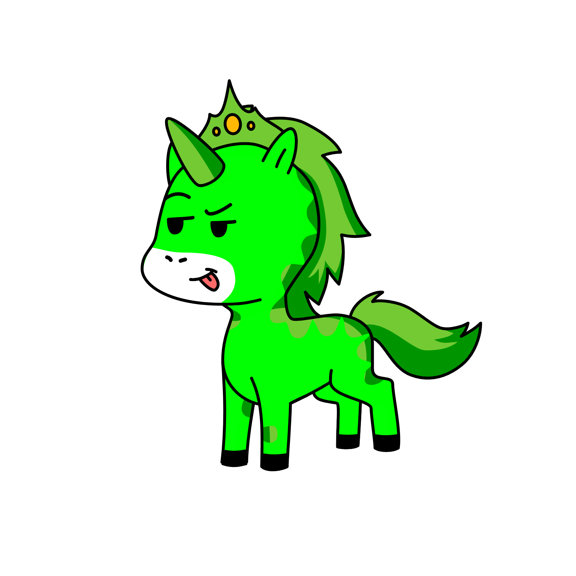 Cote, the unicorn