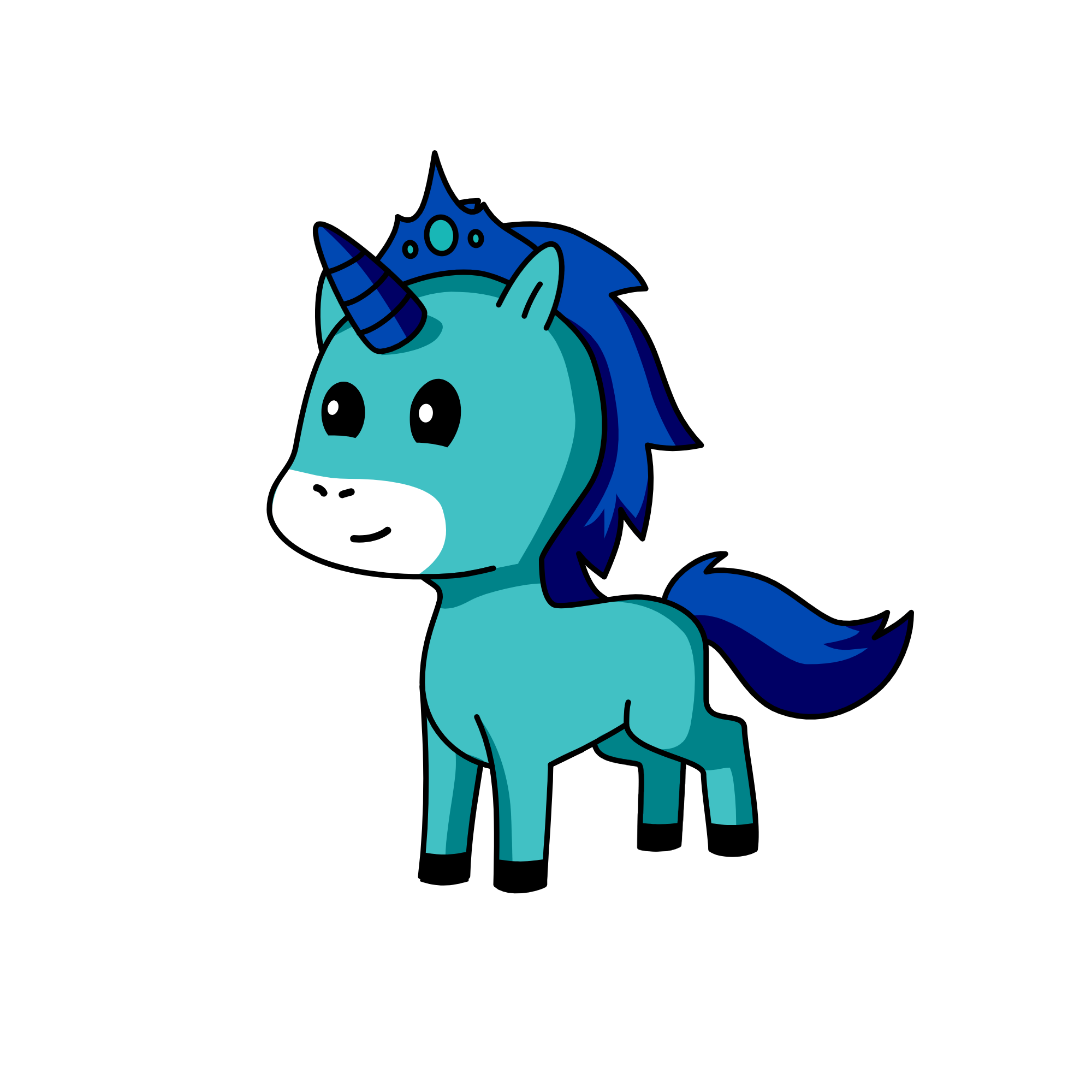 Mr Storms, the unicorn