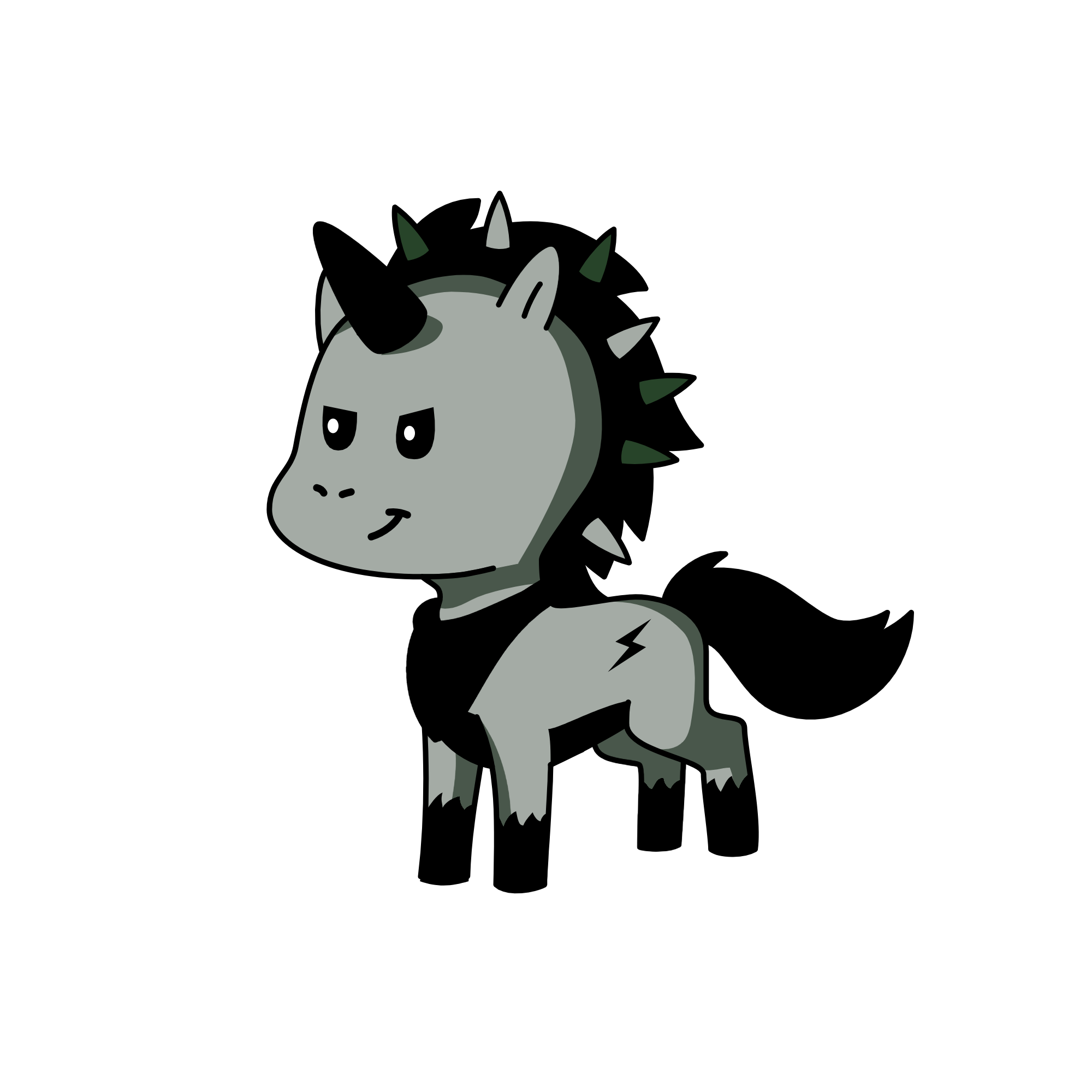Prince Darkness, the unicorn