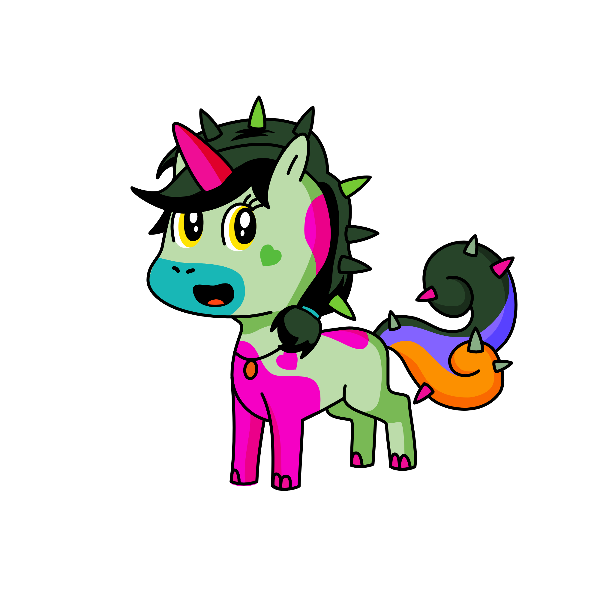     izqaue                                               , the unicorn