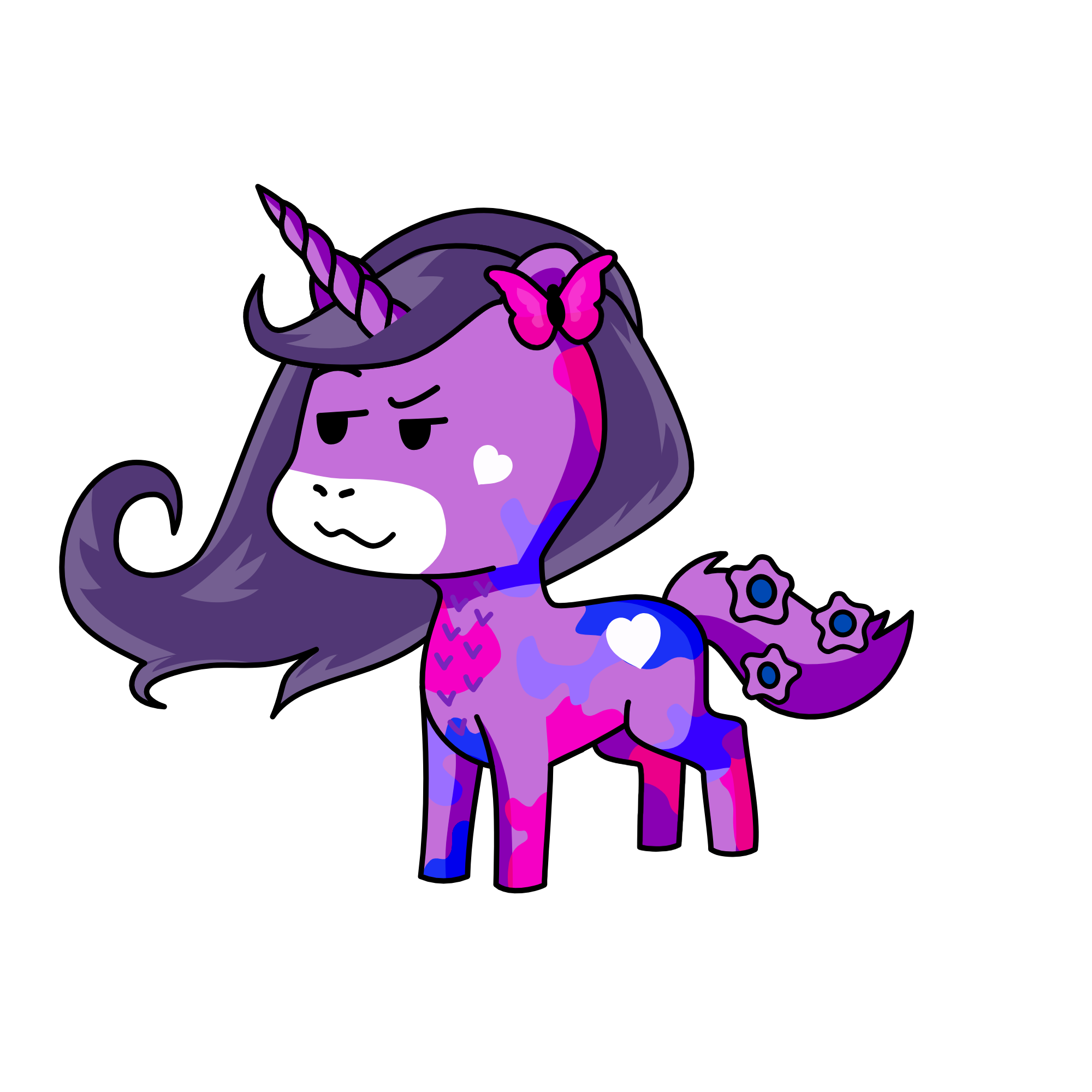 mia, the unicorn