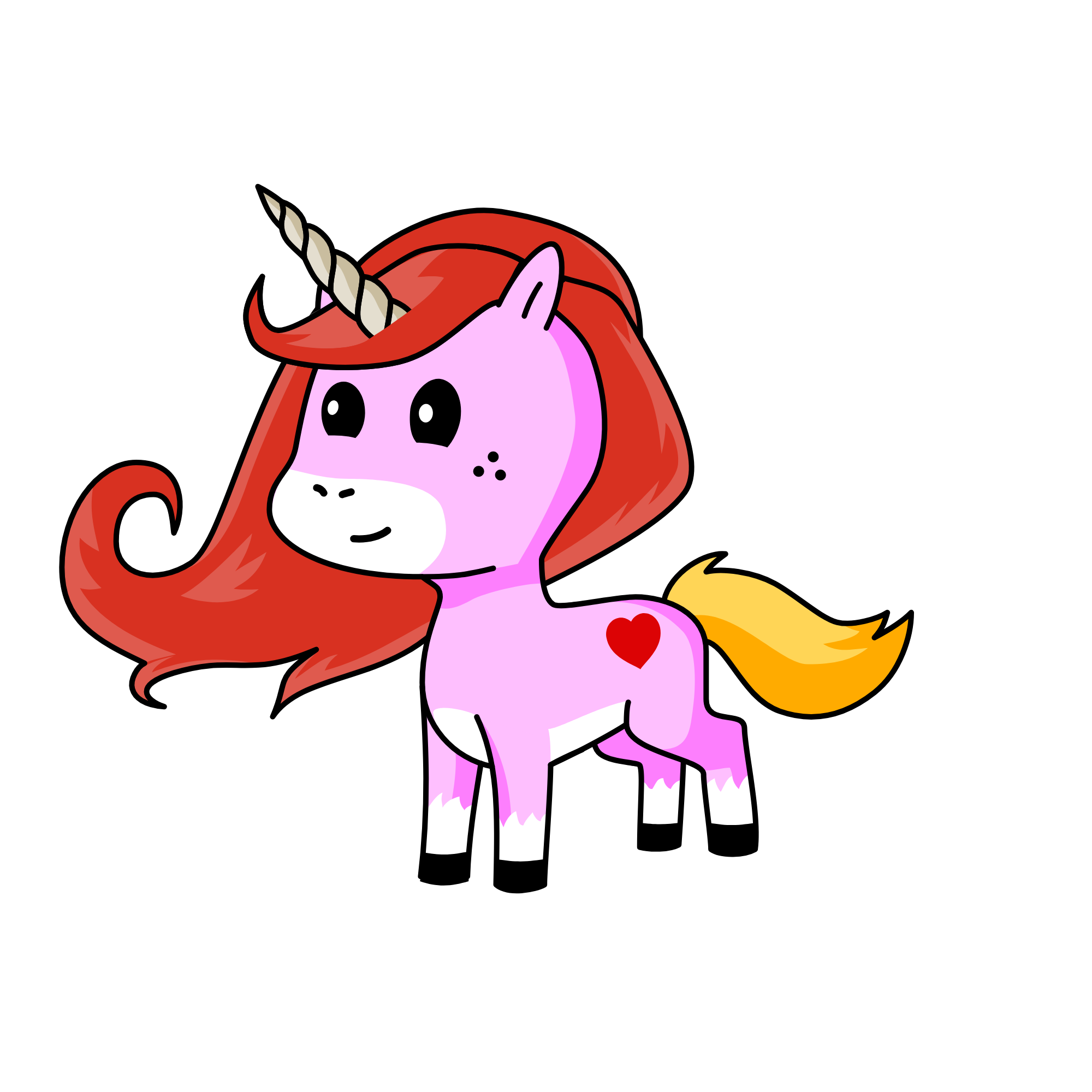 j, the unicorn
