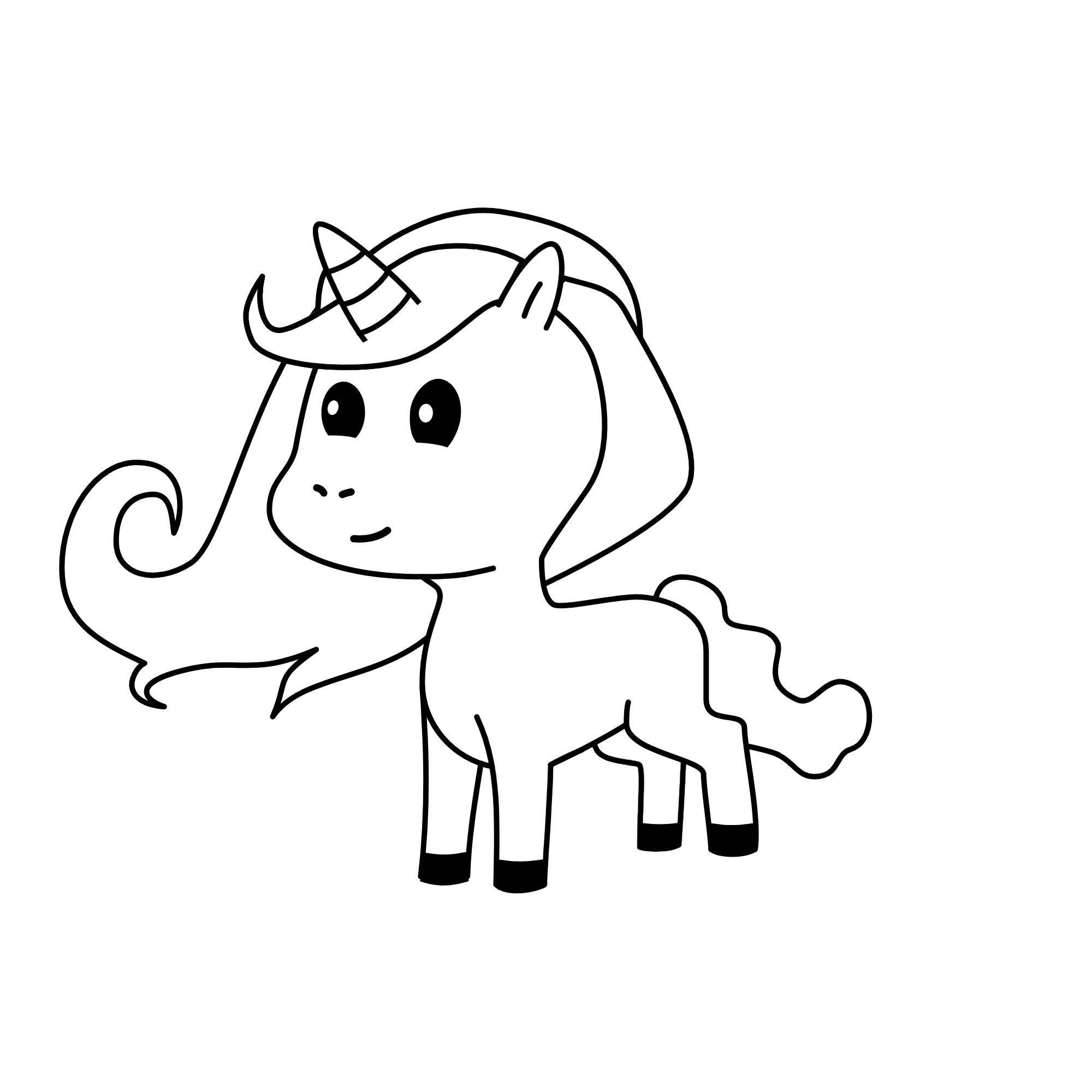 snowstorm, the unicorn