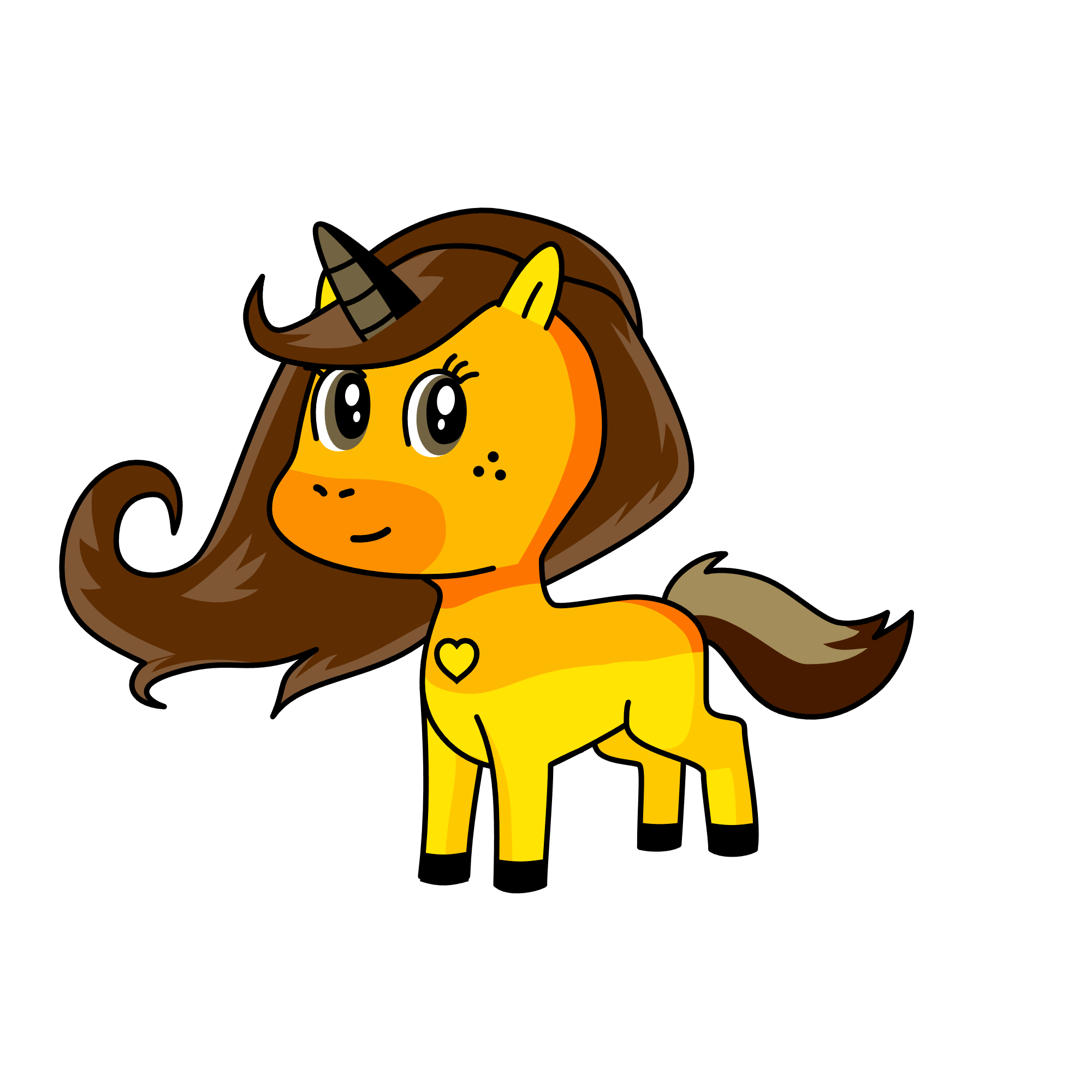 Sunny, the unicorn