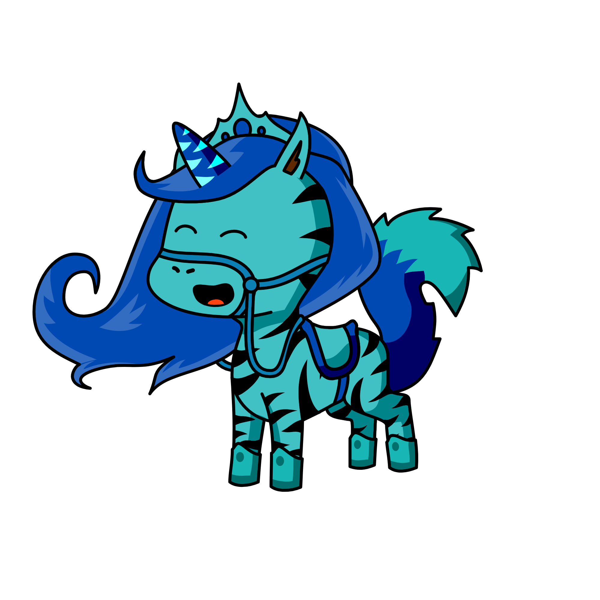 Tiggy, the unicorn