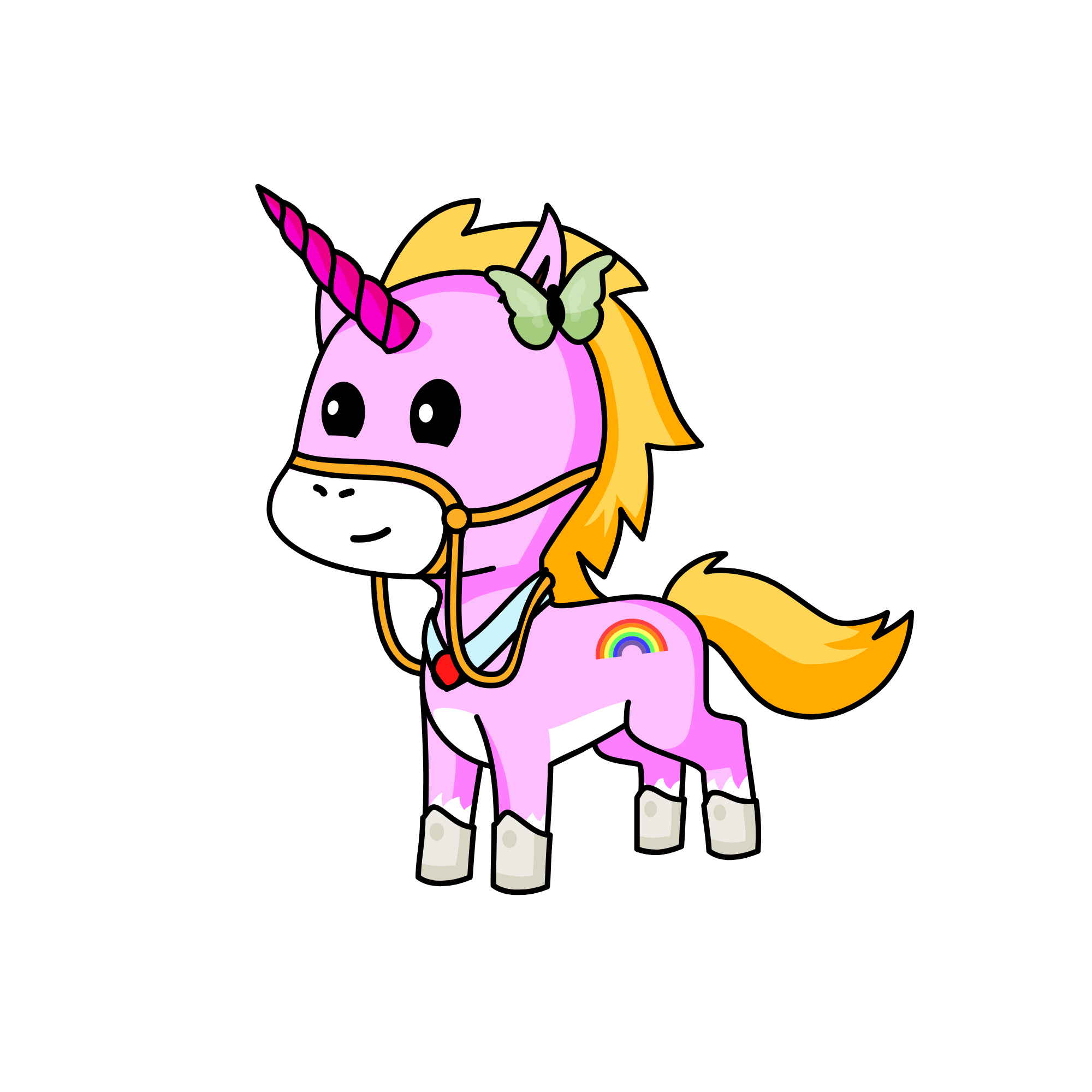 Ninon, the unicorn