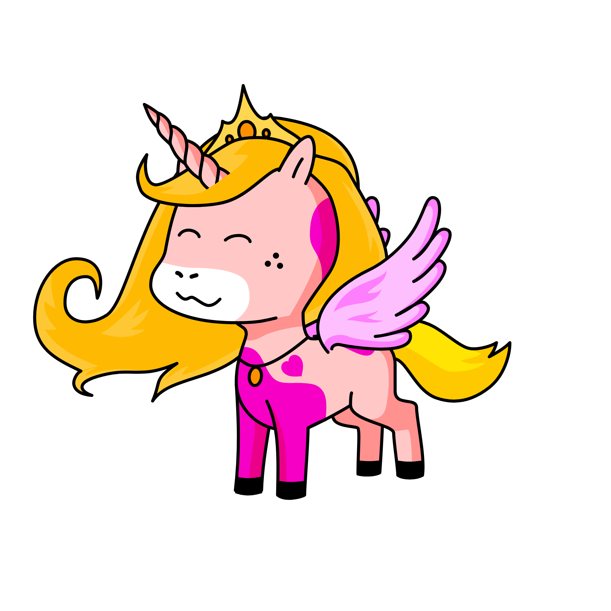 Princess Sky Cupcake, the unicorn