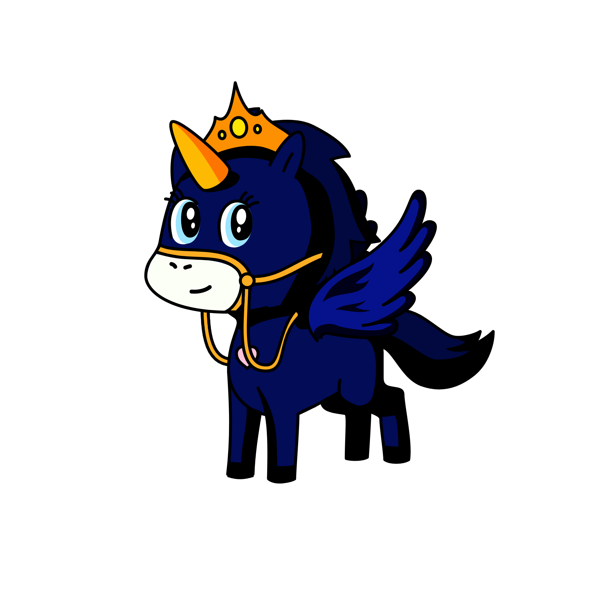 Midnight, the unicorn