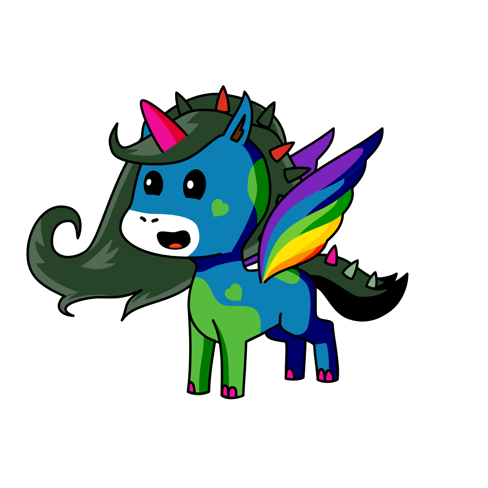 slimeya, the unicorn