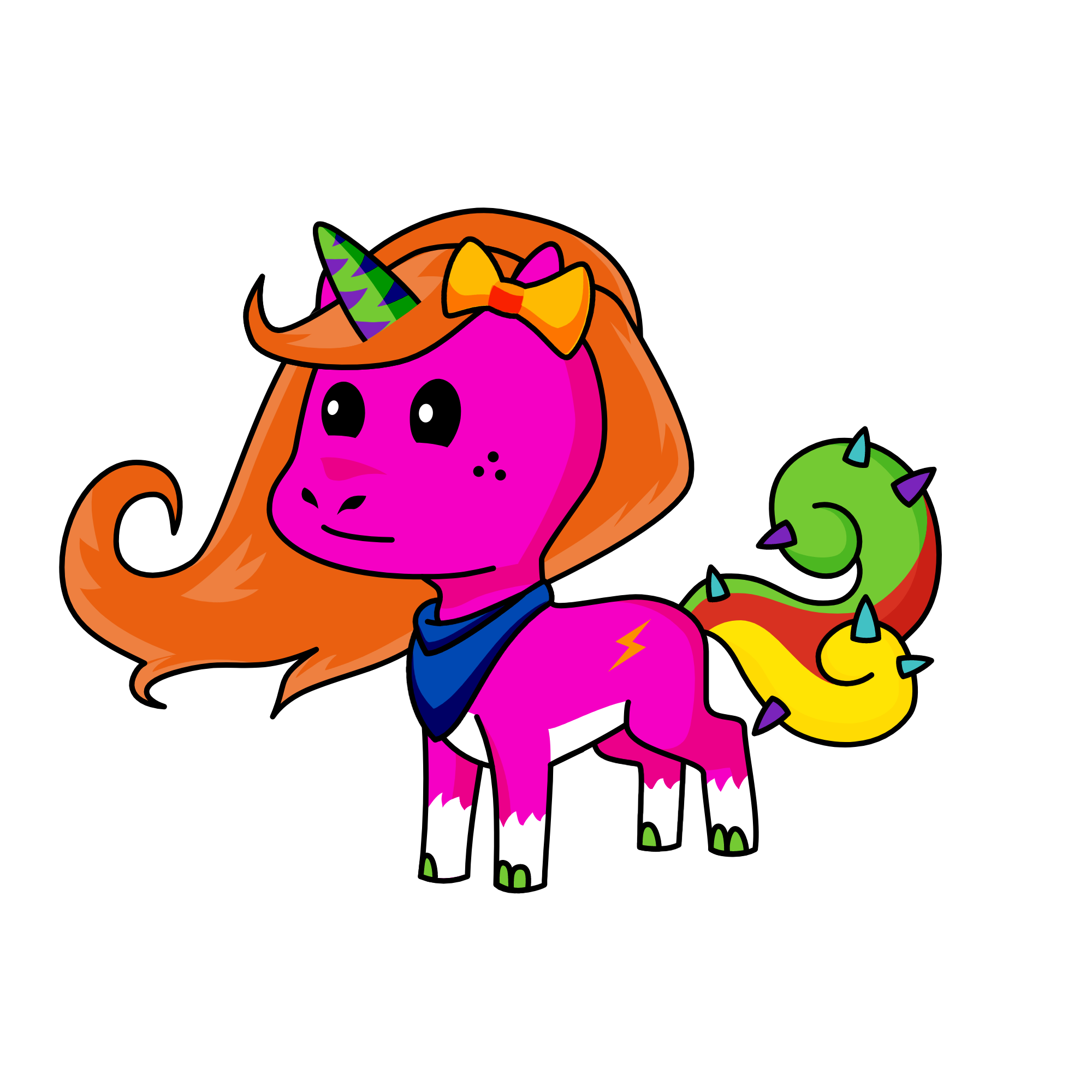 hello, the unicorn
