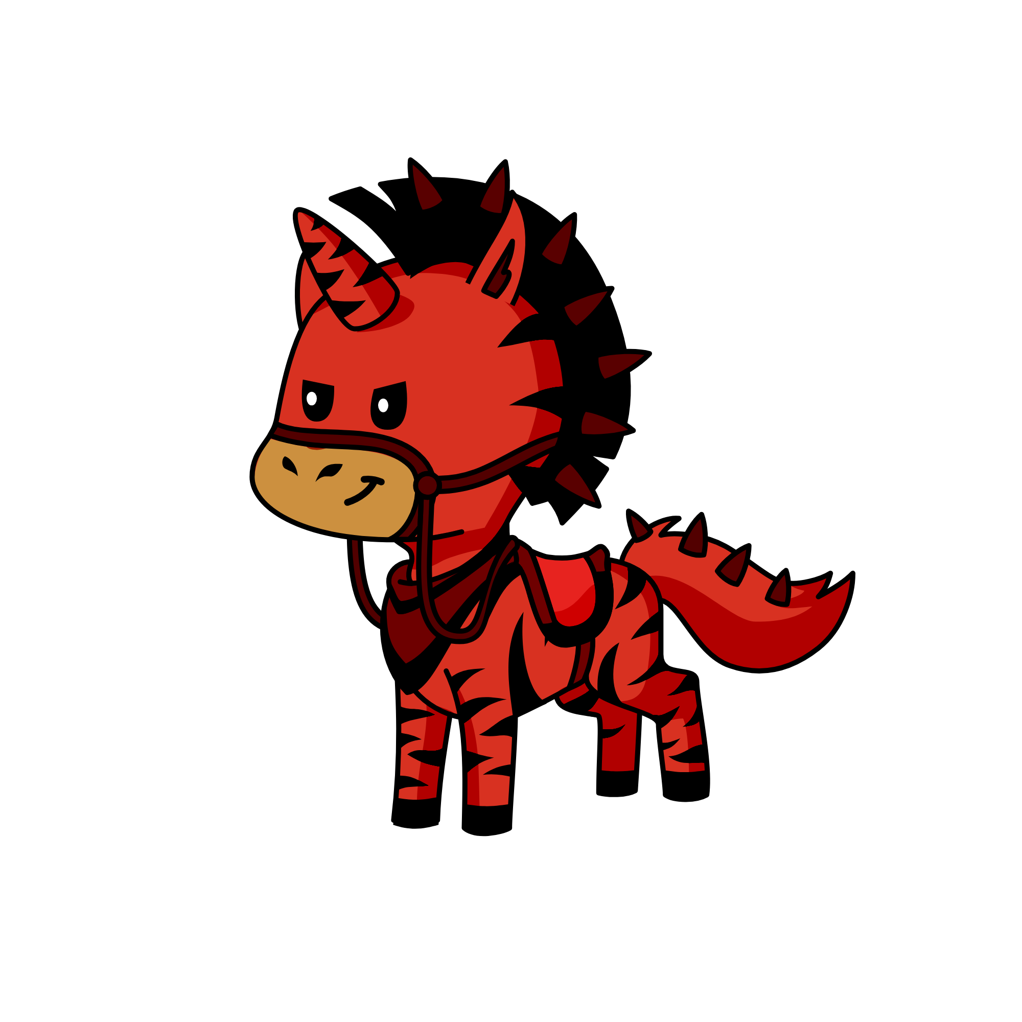 Spike, the unicorn