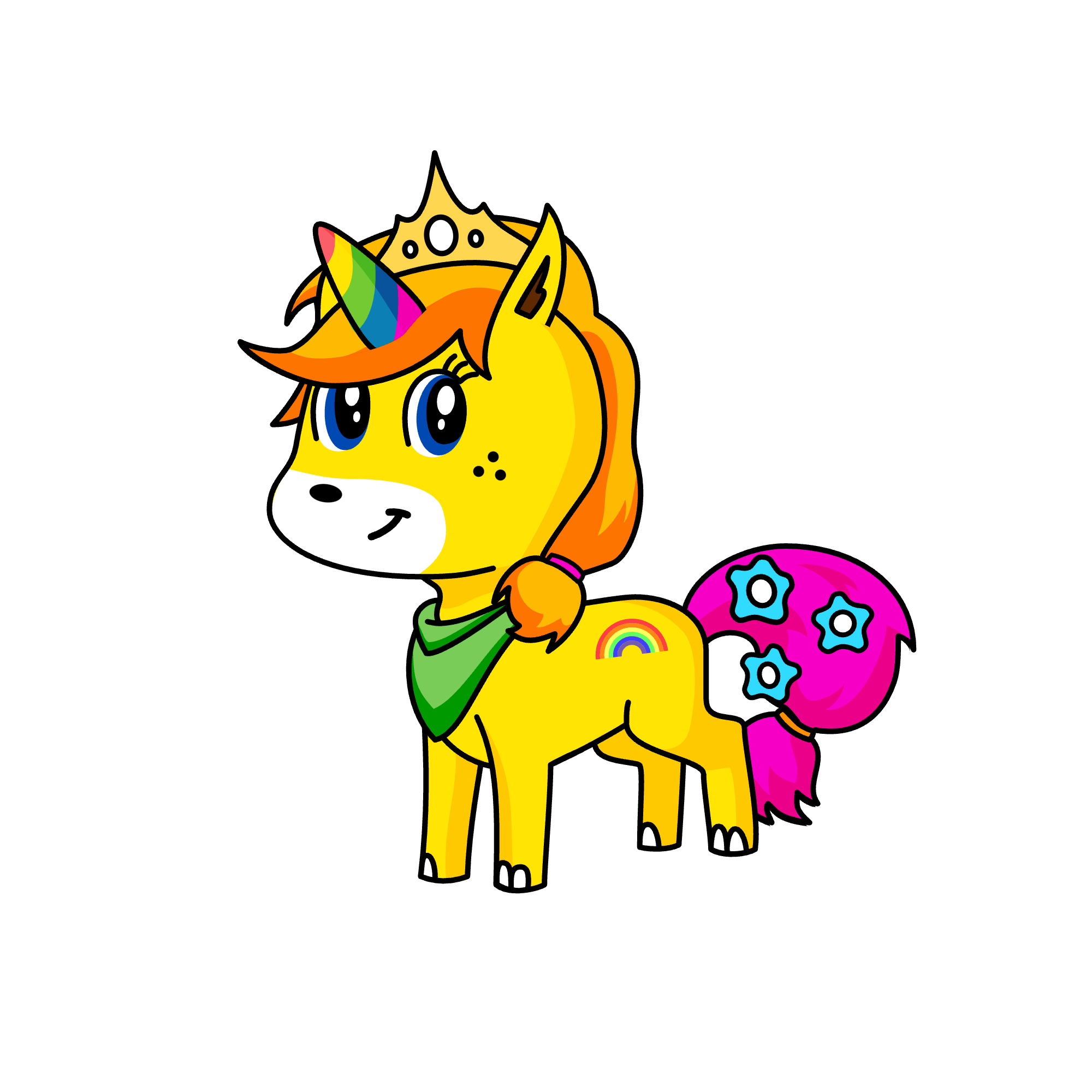 Asterea, the unicorn