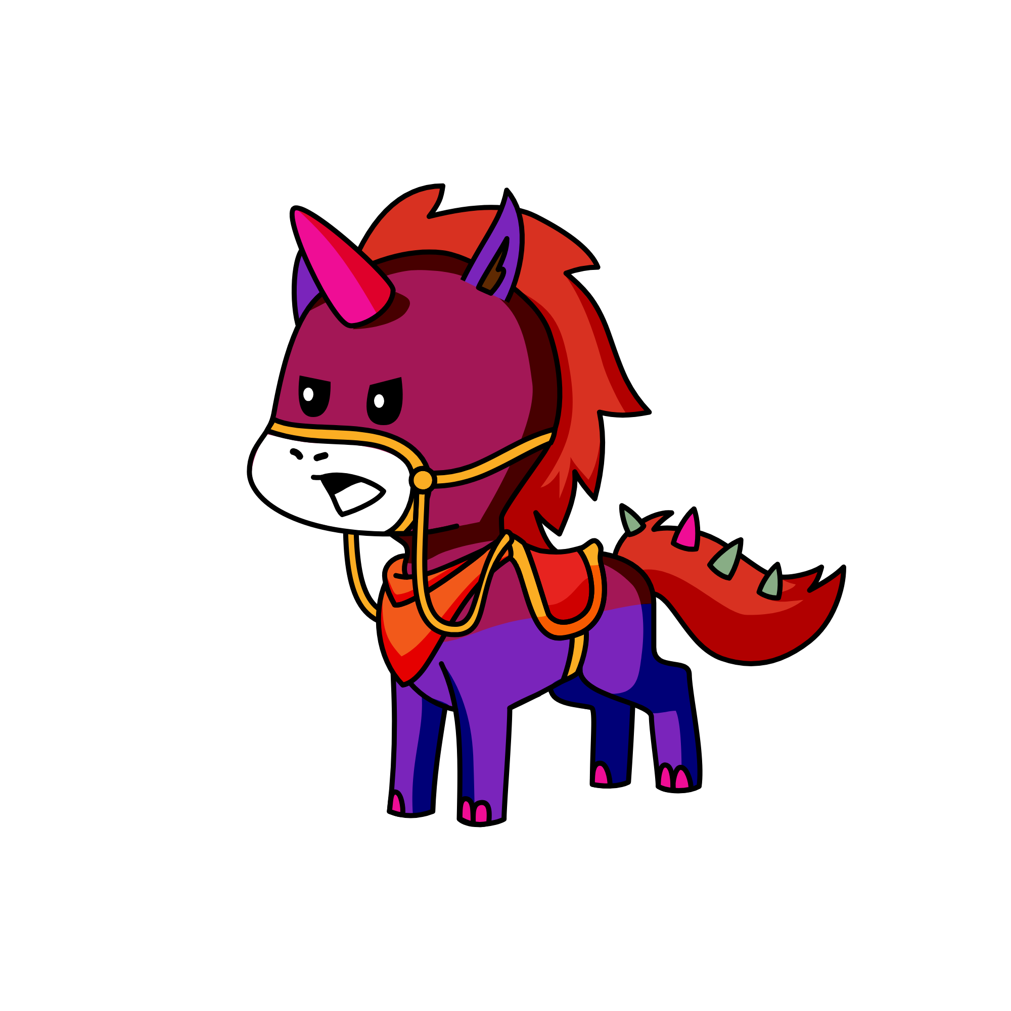 Caroled, the unicorn