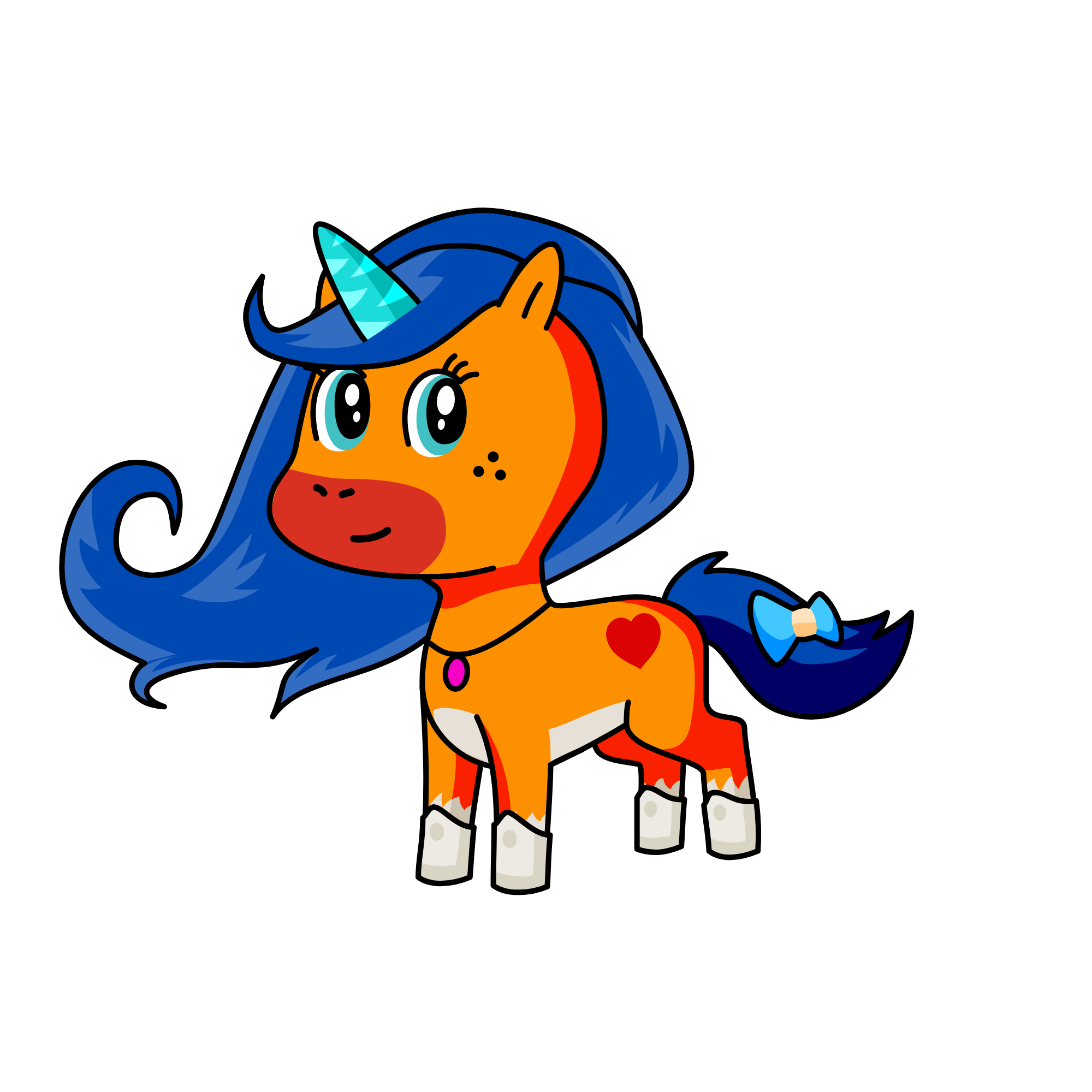 Lovie, the unicorn
