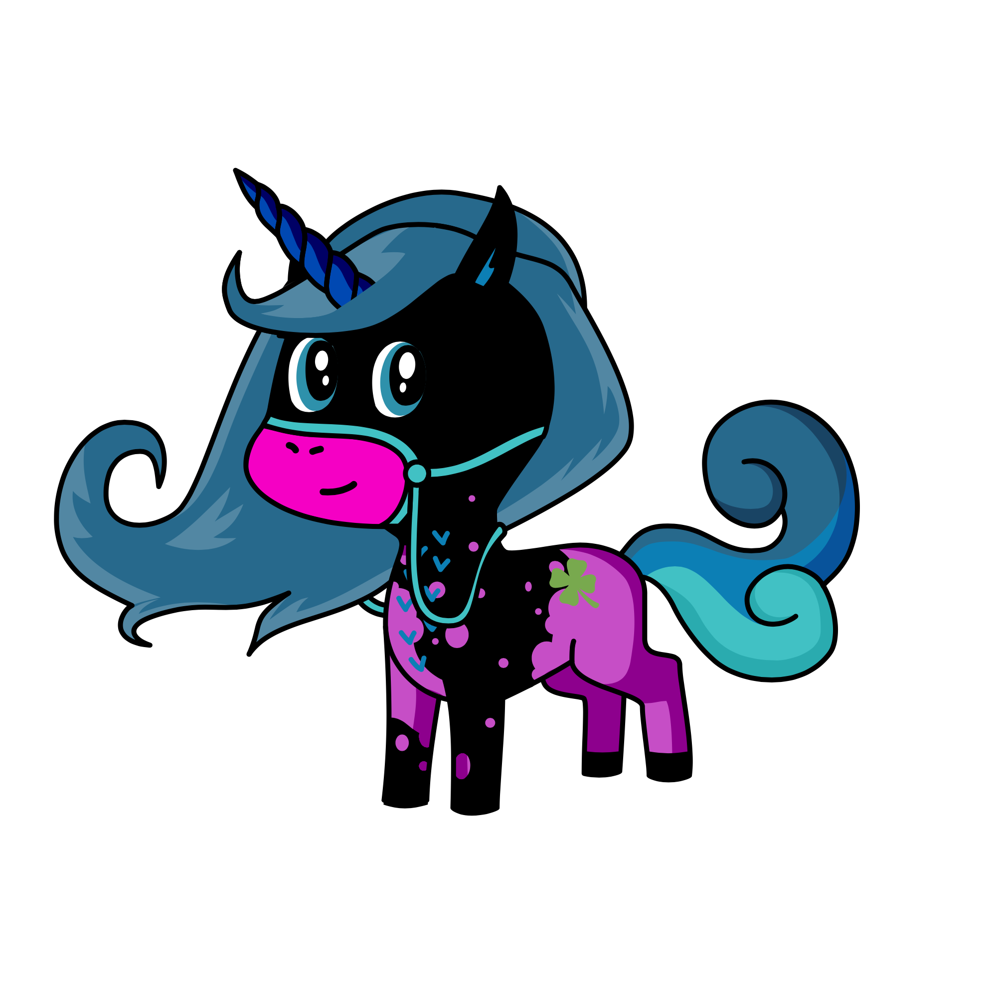 Night, the unicorn