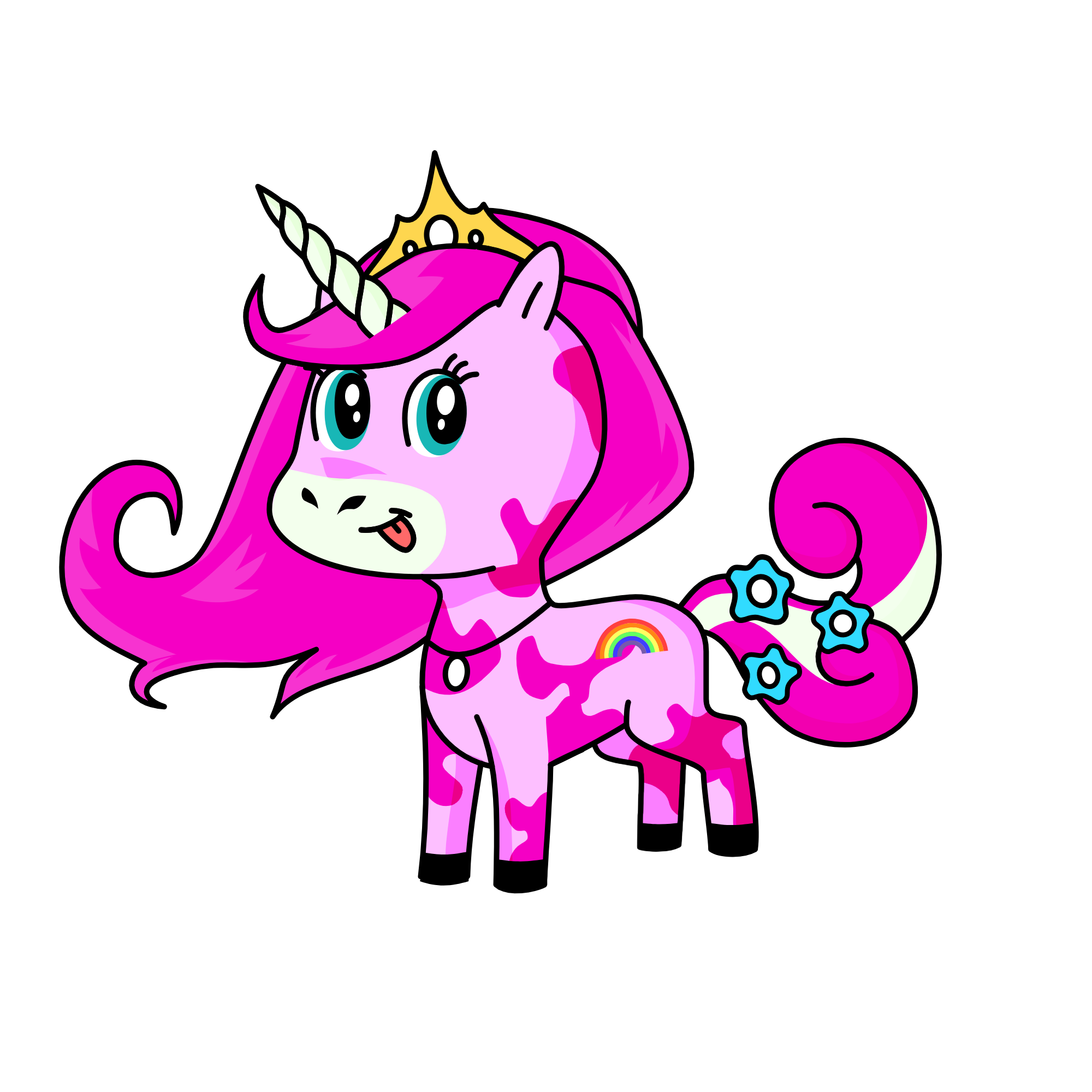 tummy, the unicorn