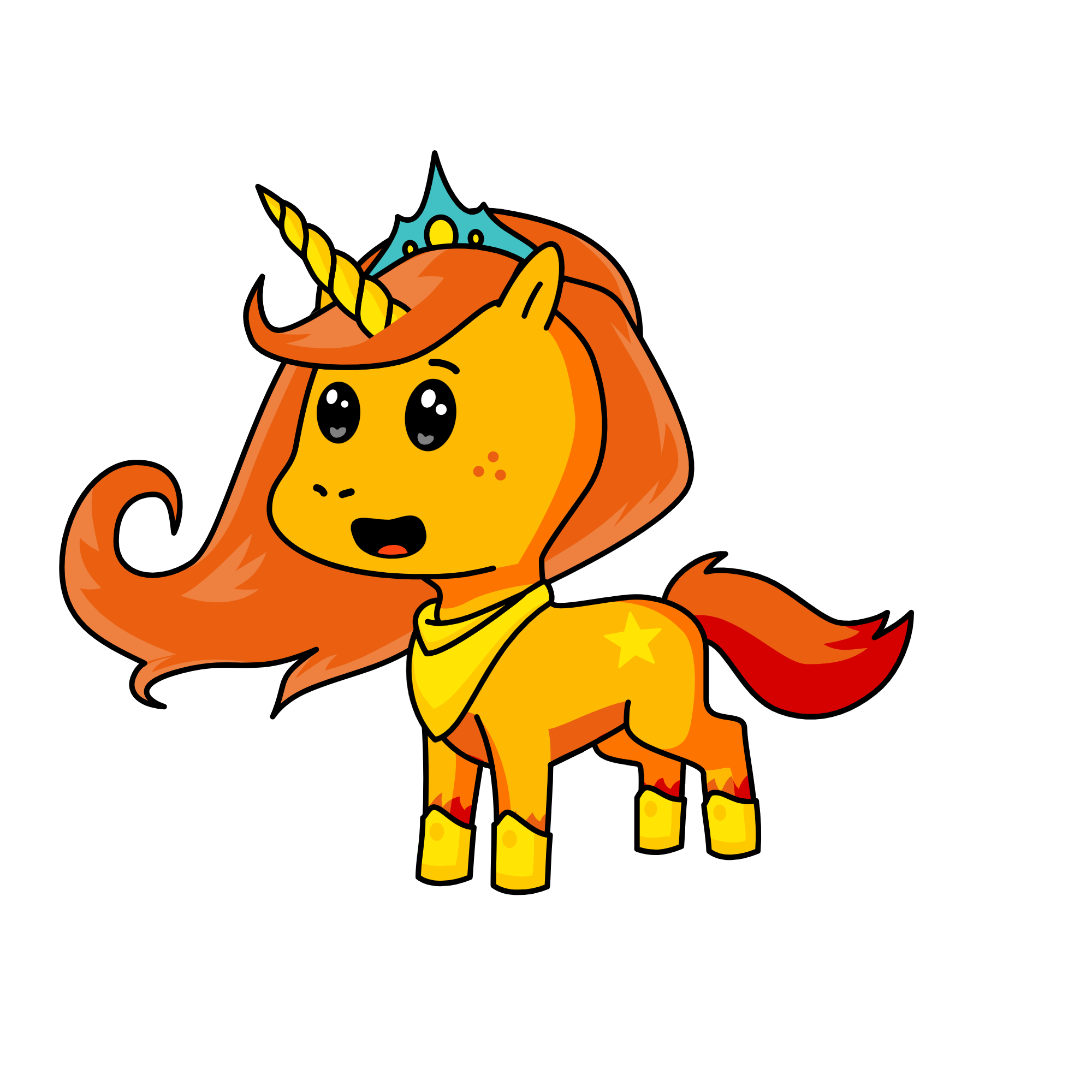 Belle, the unicorn