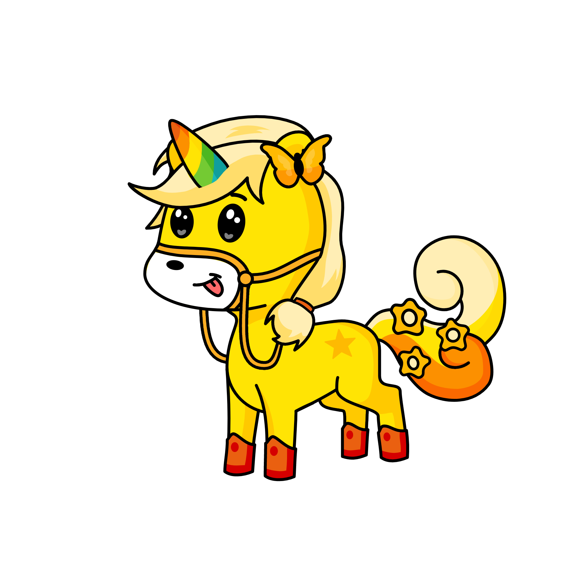 Sunshine, the unicorn