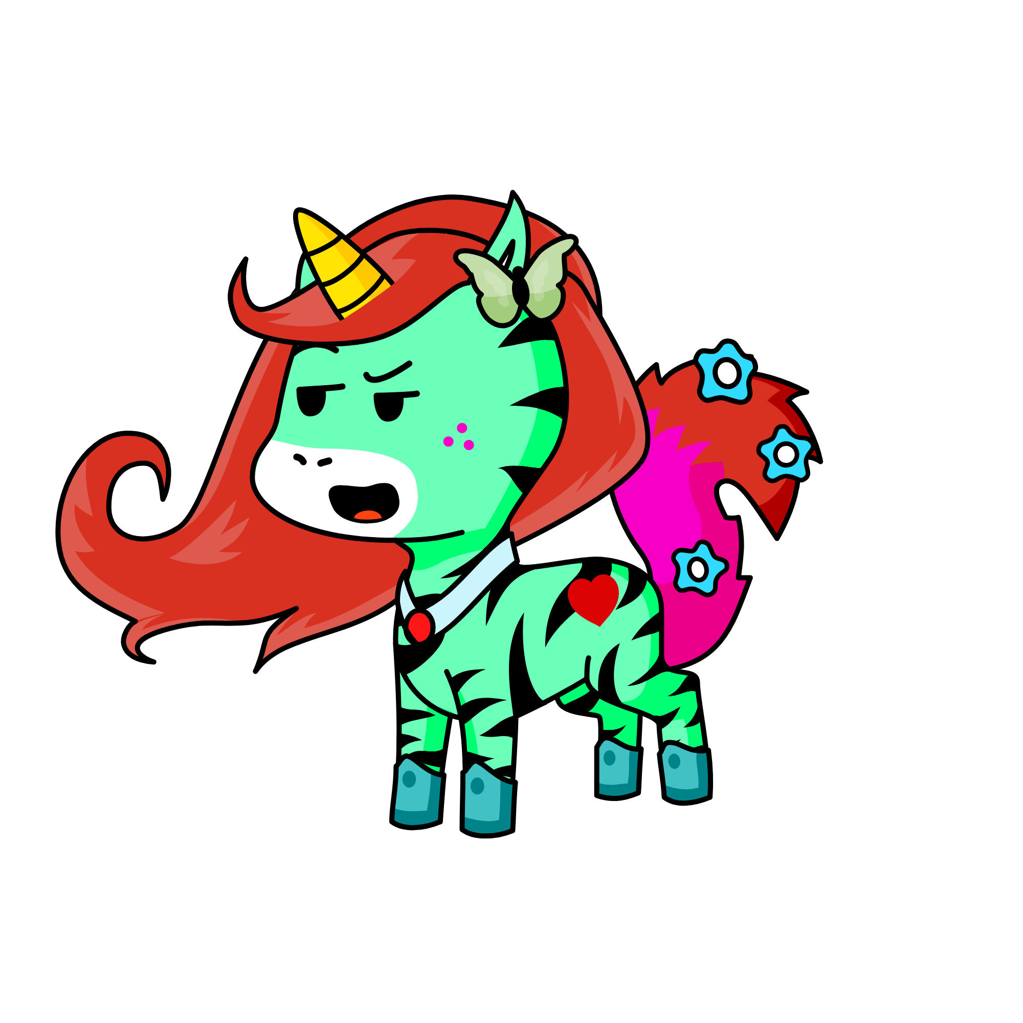 Charolette, the unicorn