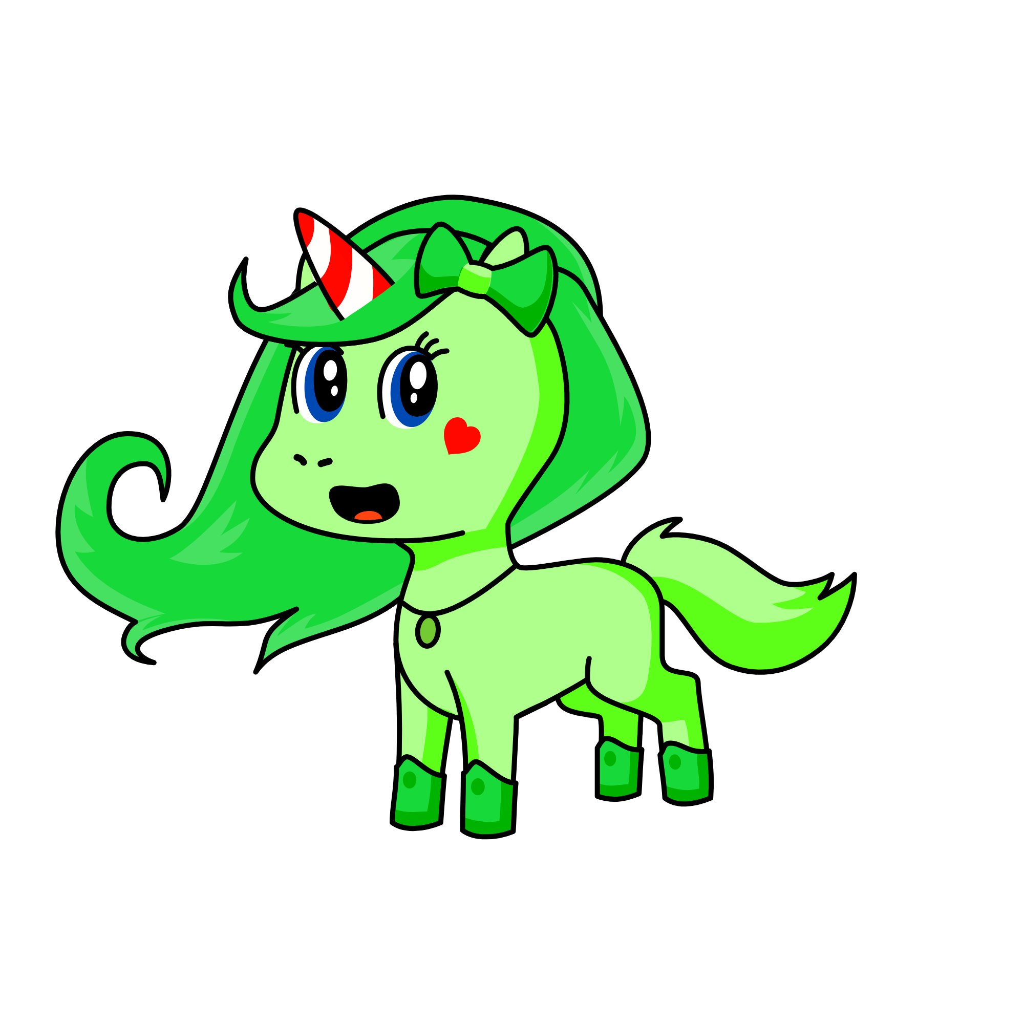 Izzy Isha, the unicorn