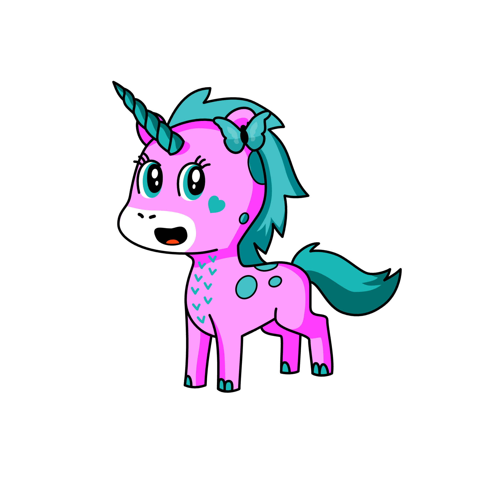 Flap, the unicorn