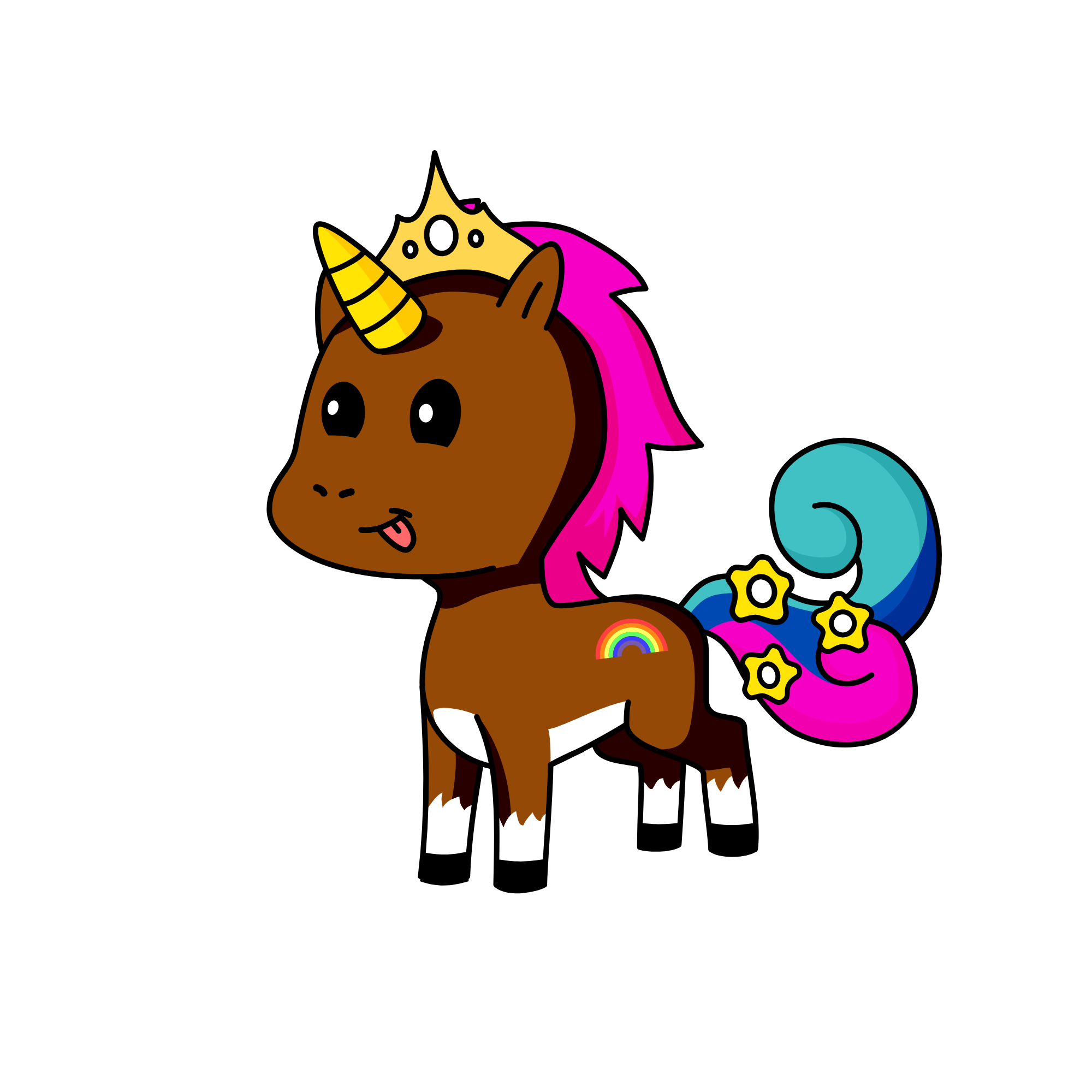 Cloudycorn, the unicorn