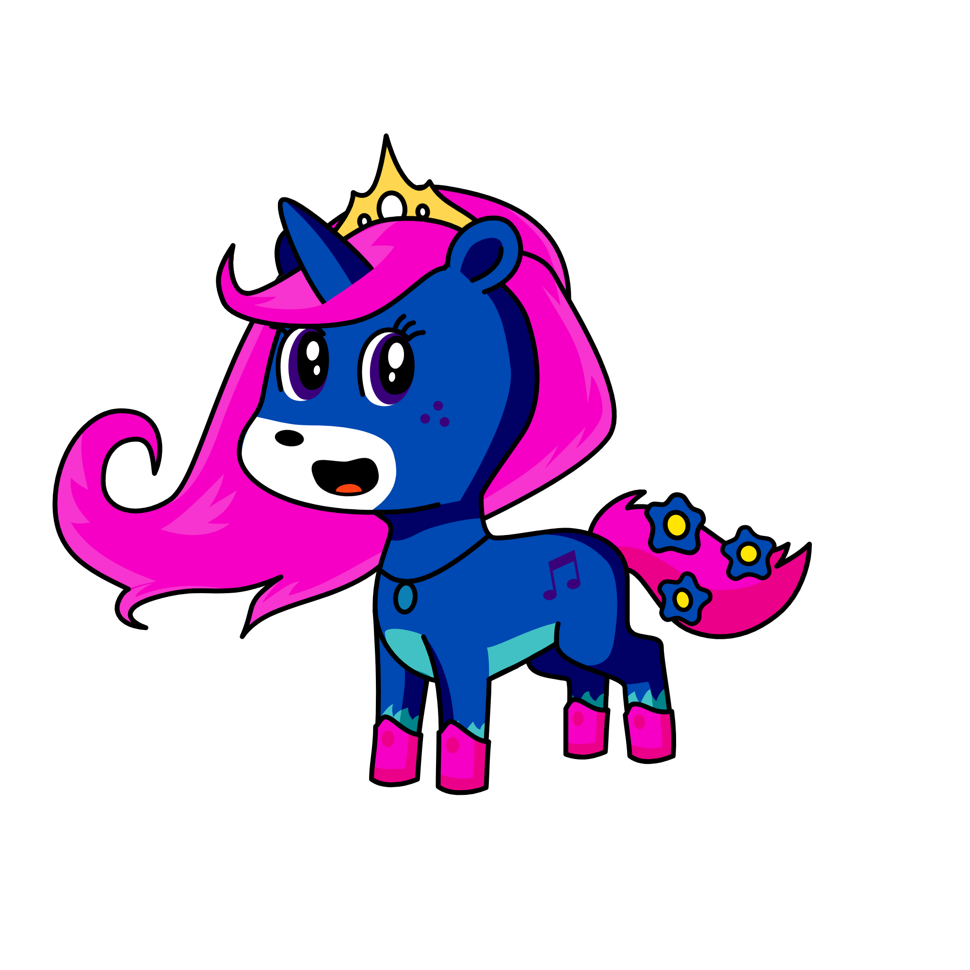 Luna, the unicorn