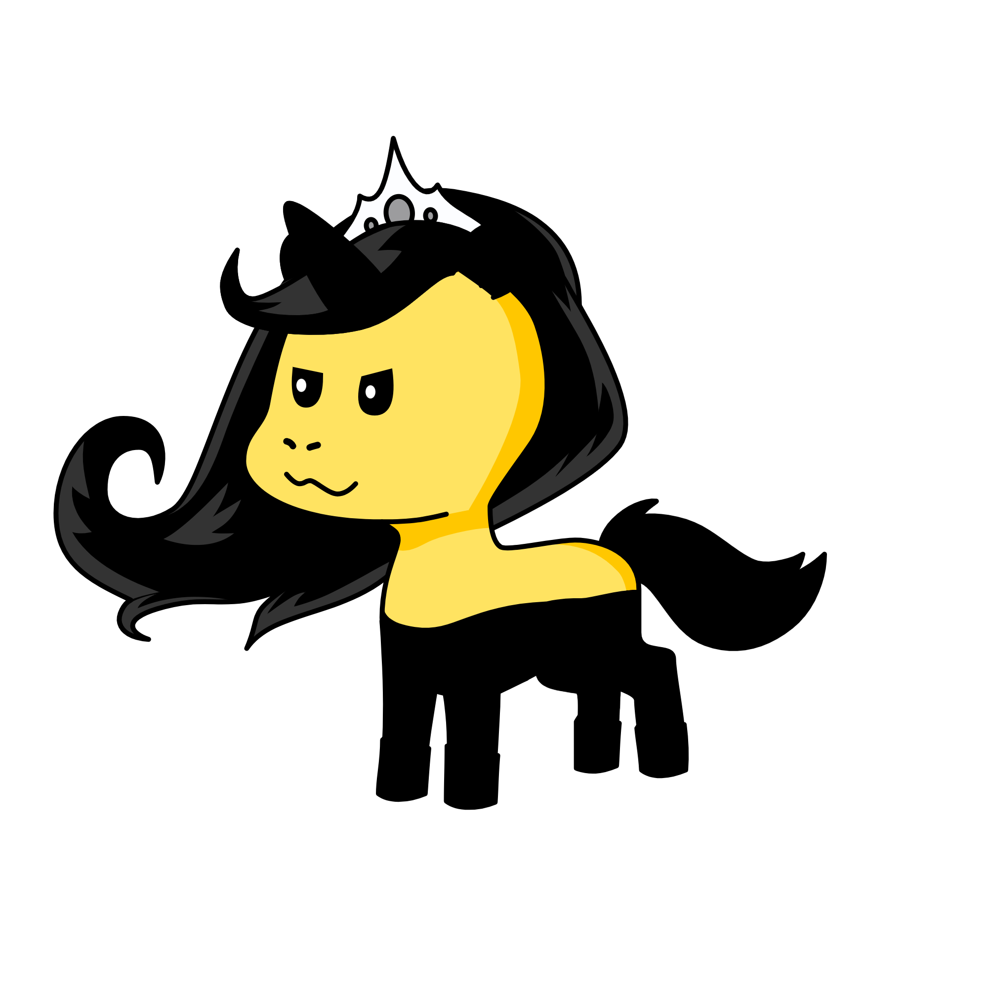 Emo, the unicorn