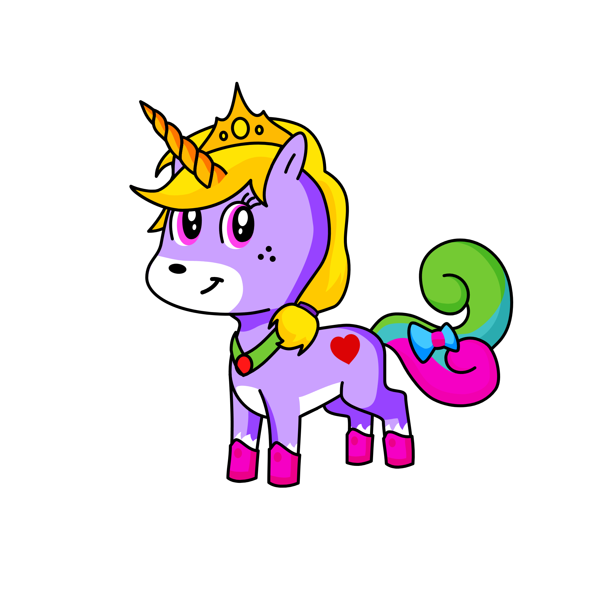 Emmy Galaxy, the unicorn
