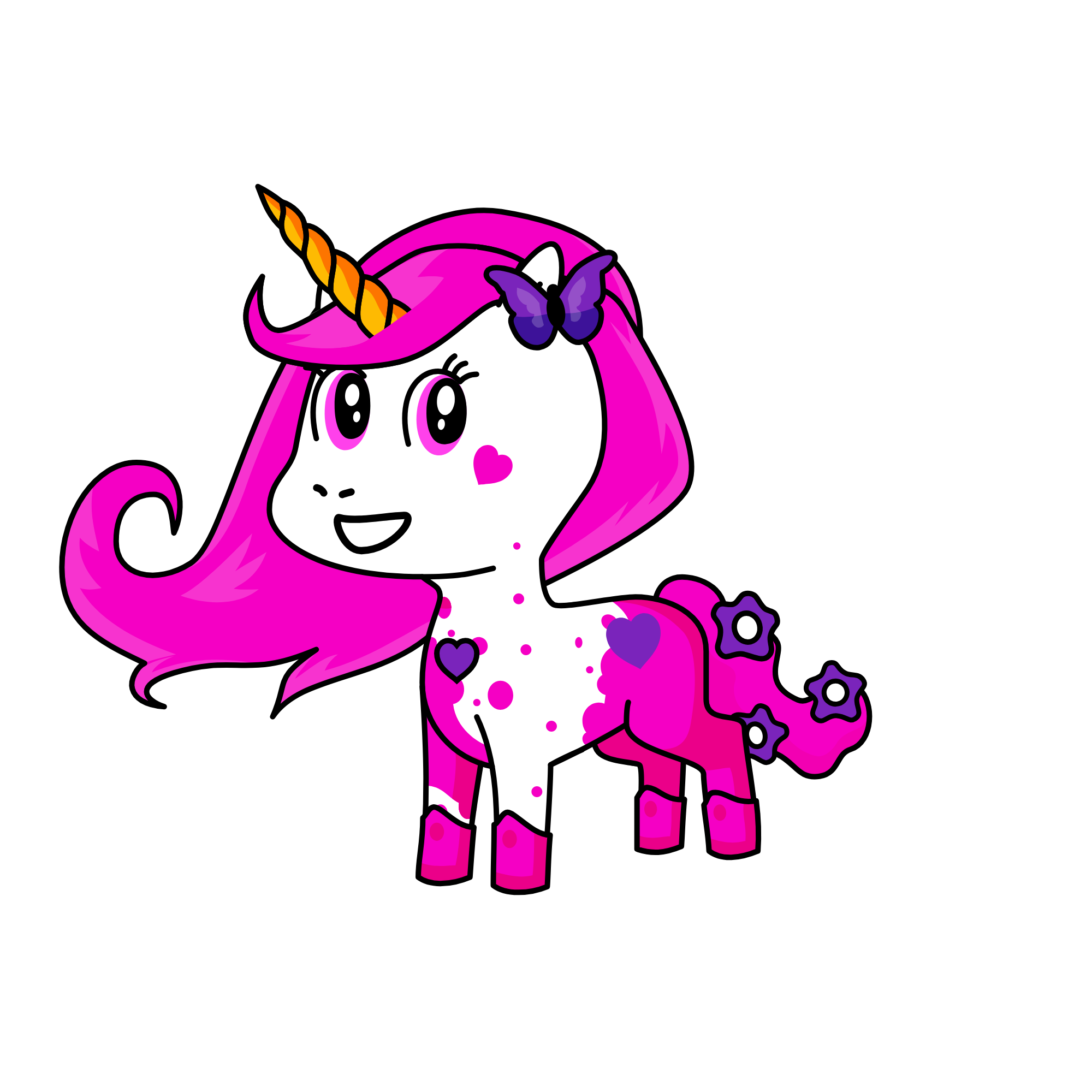 cora, the unicorn