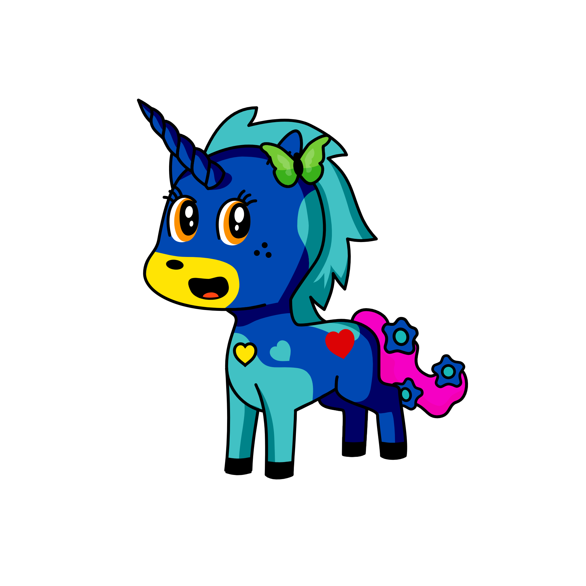 46, the unicorn