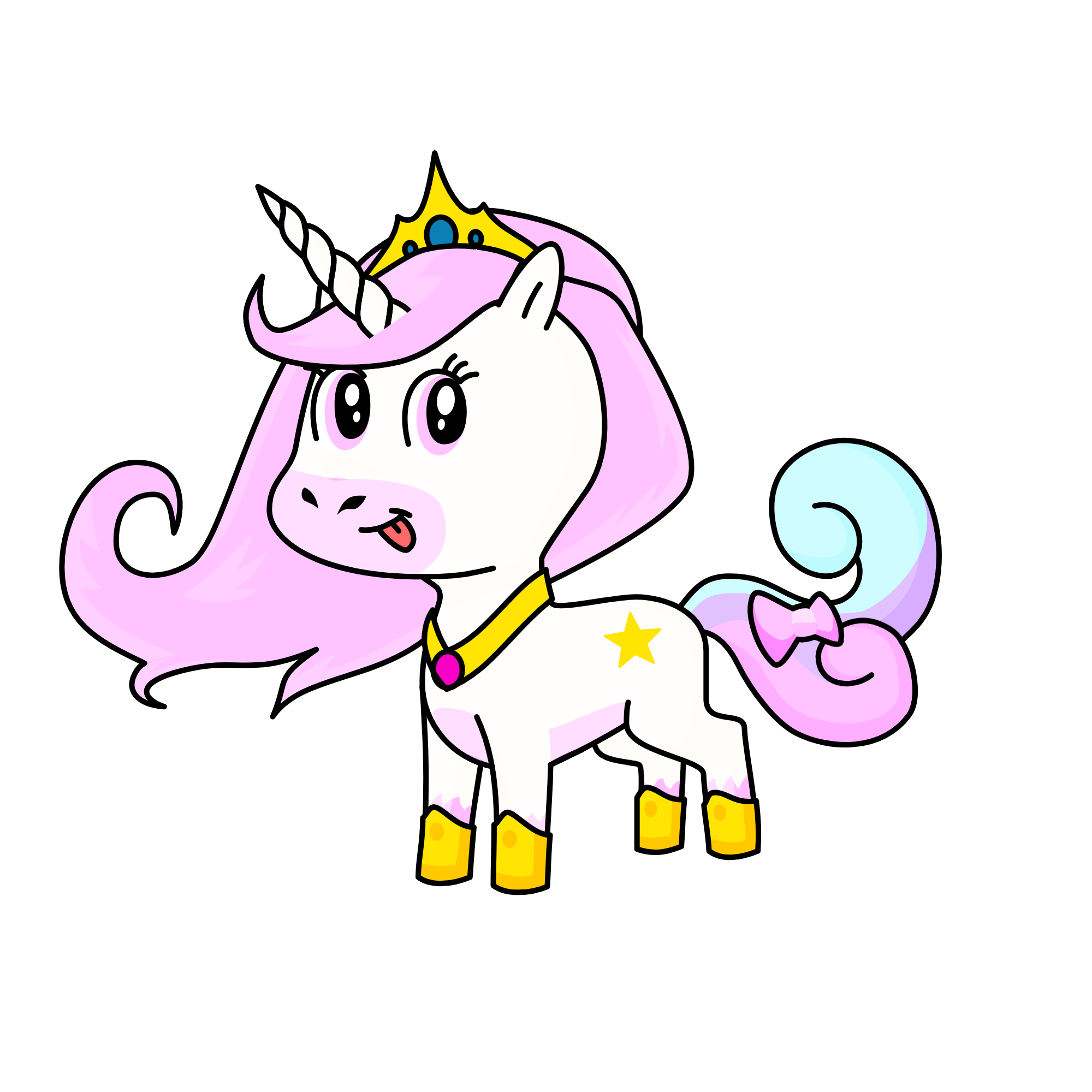 Celestia, the unicorn
