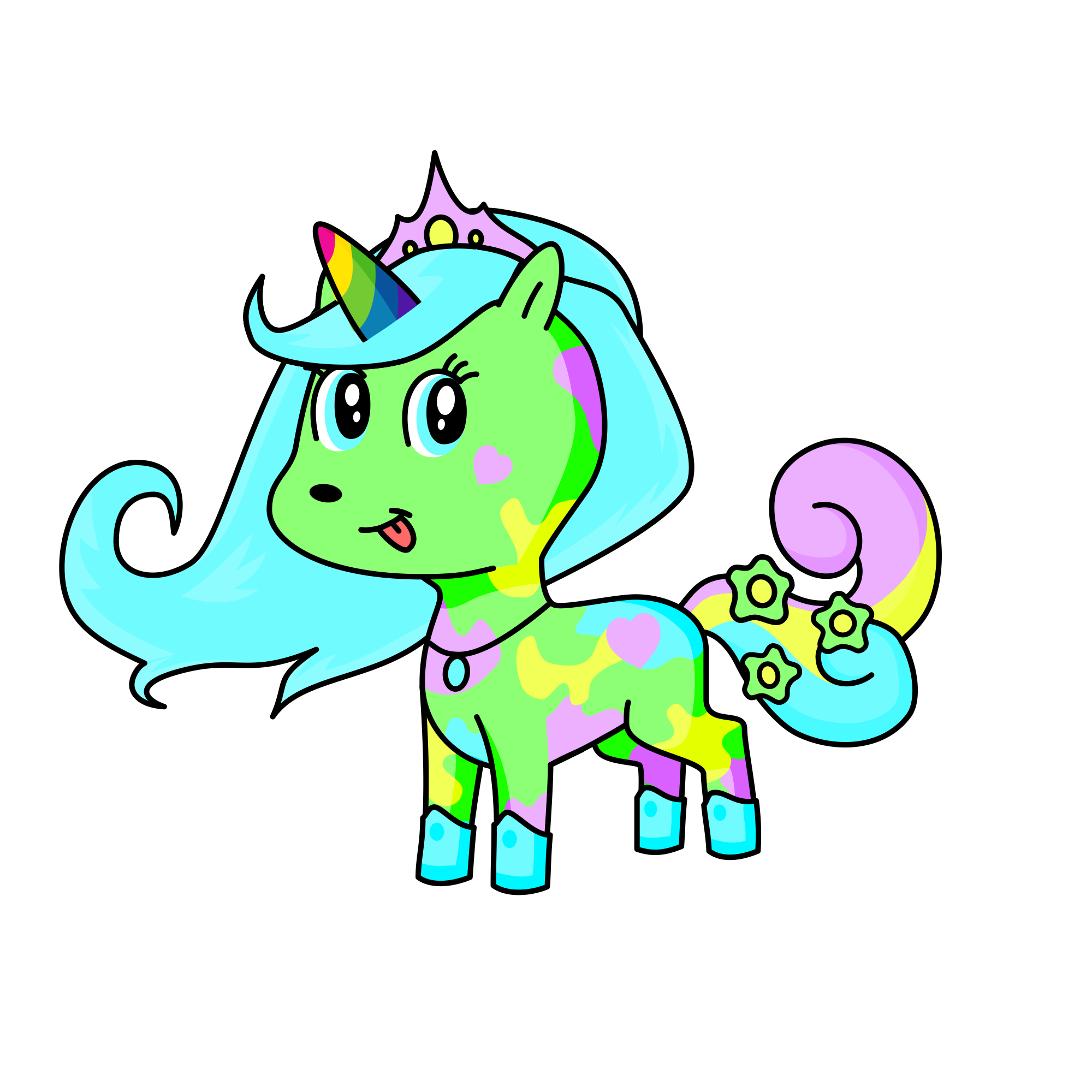 Cotton, the unicorn