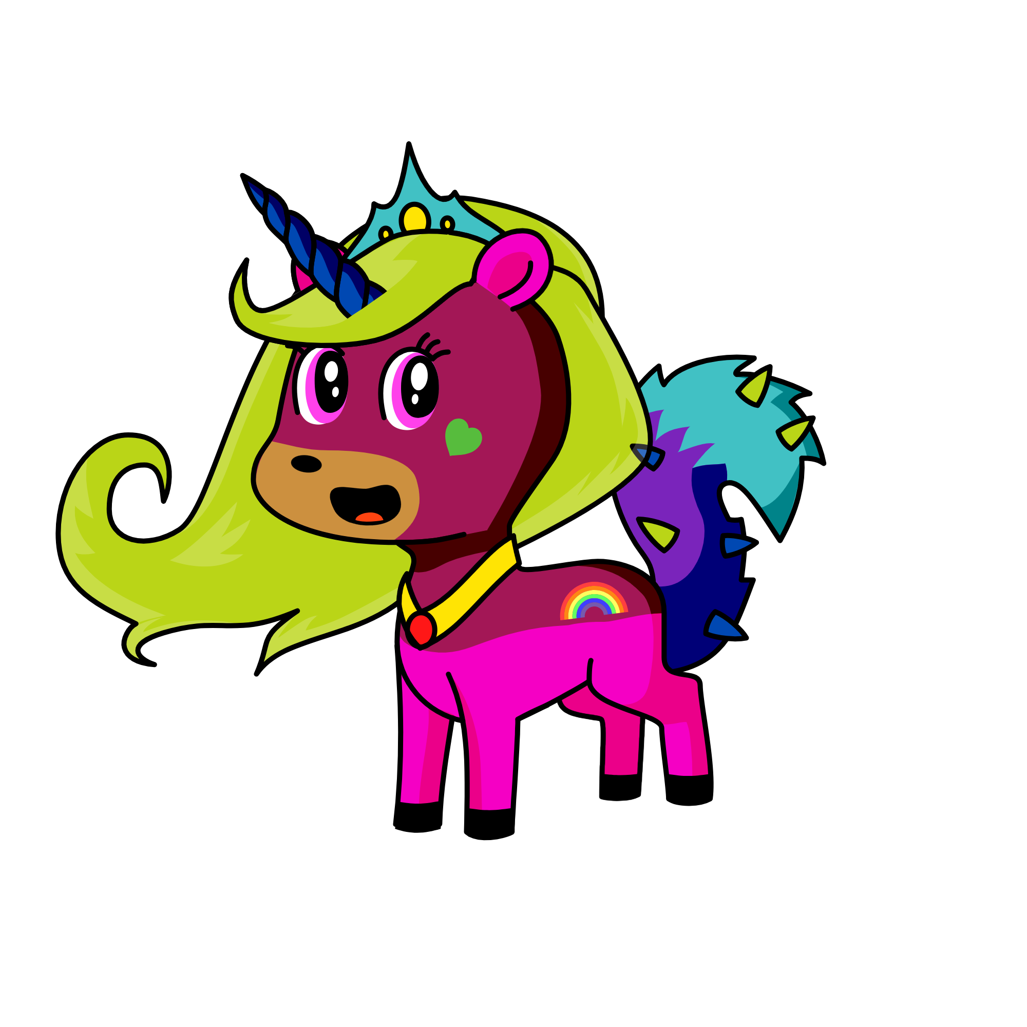 Princess Veronica, the unicorn
