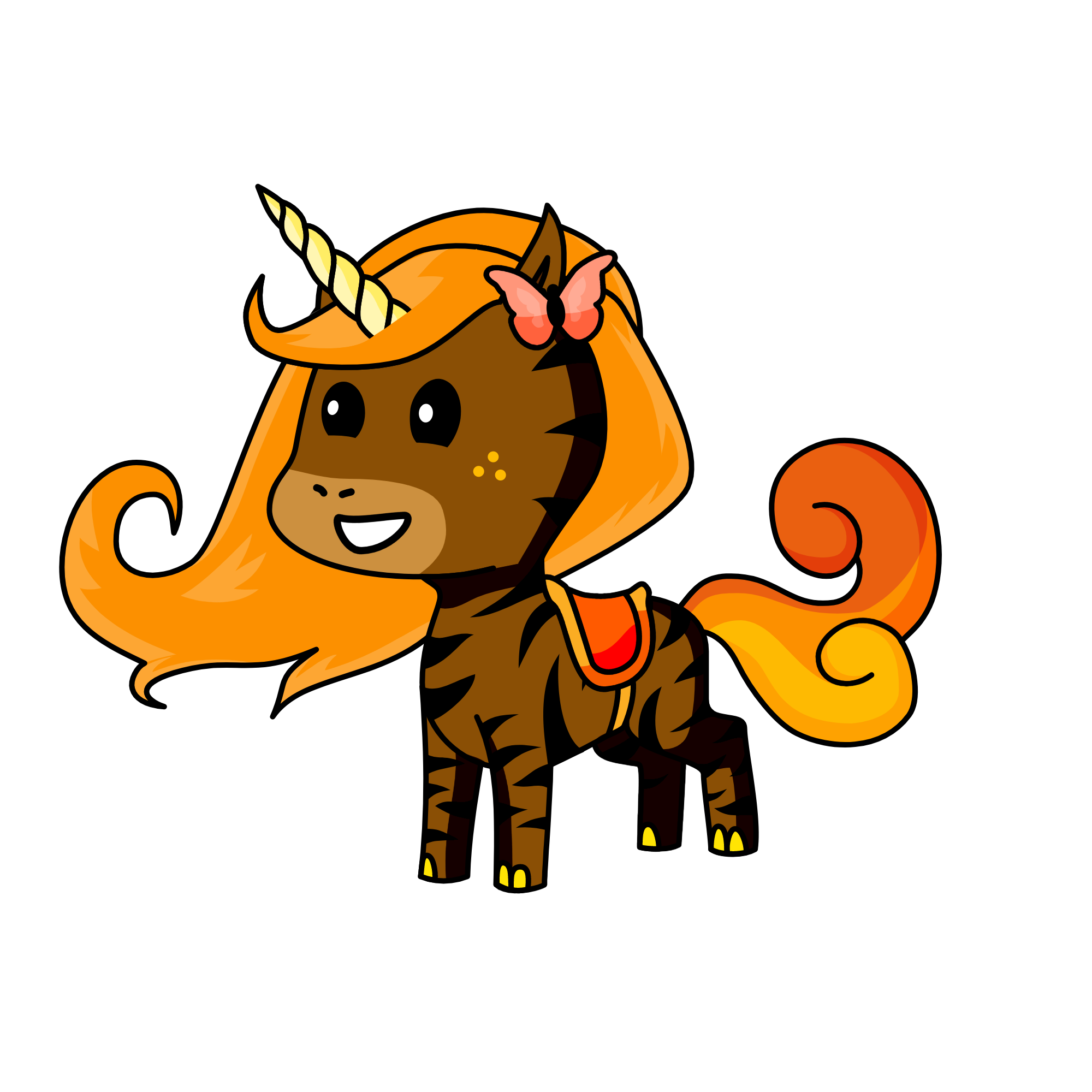 Brook, the unicorn