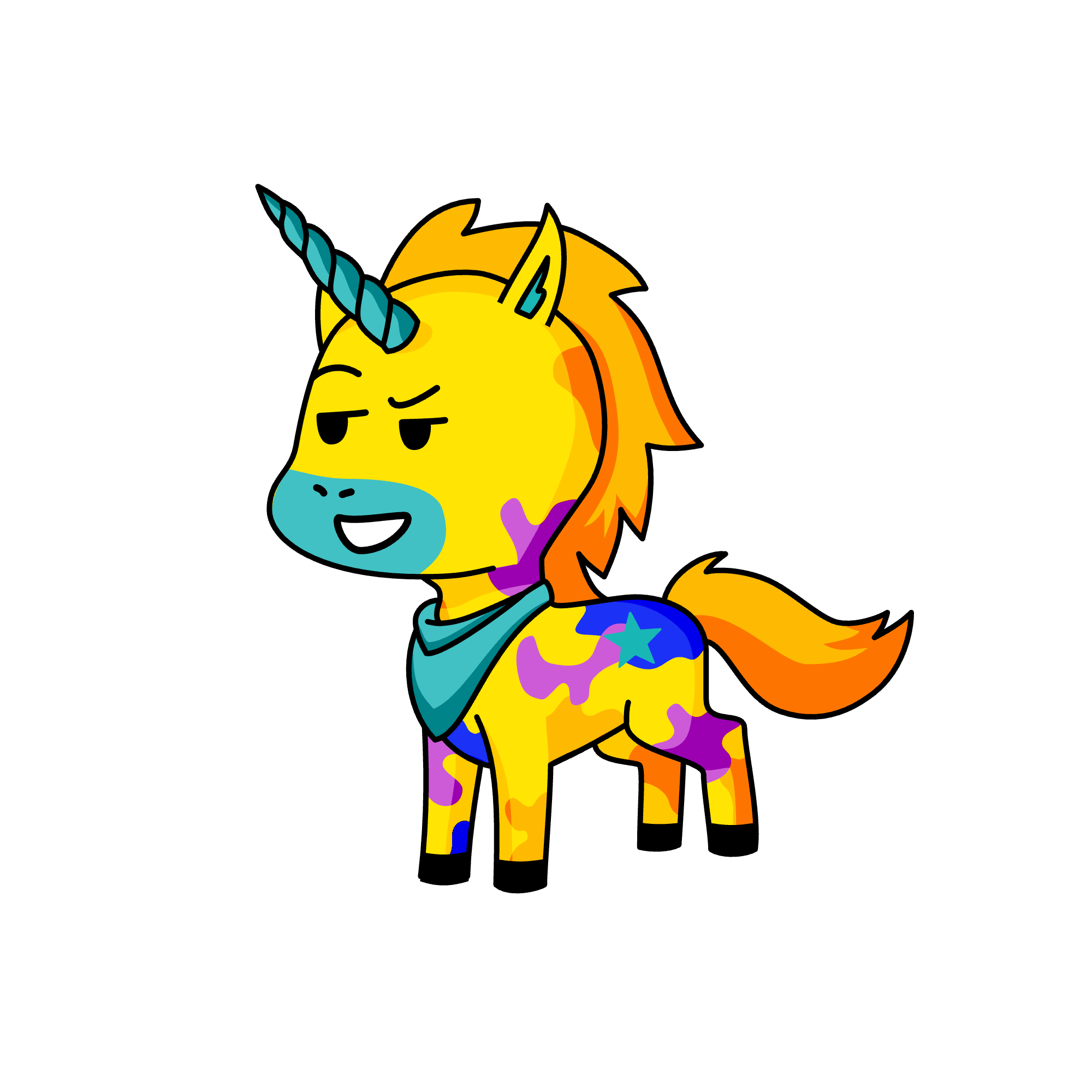Eletro, the unicorn