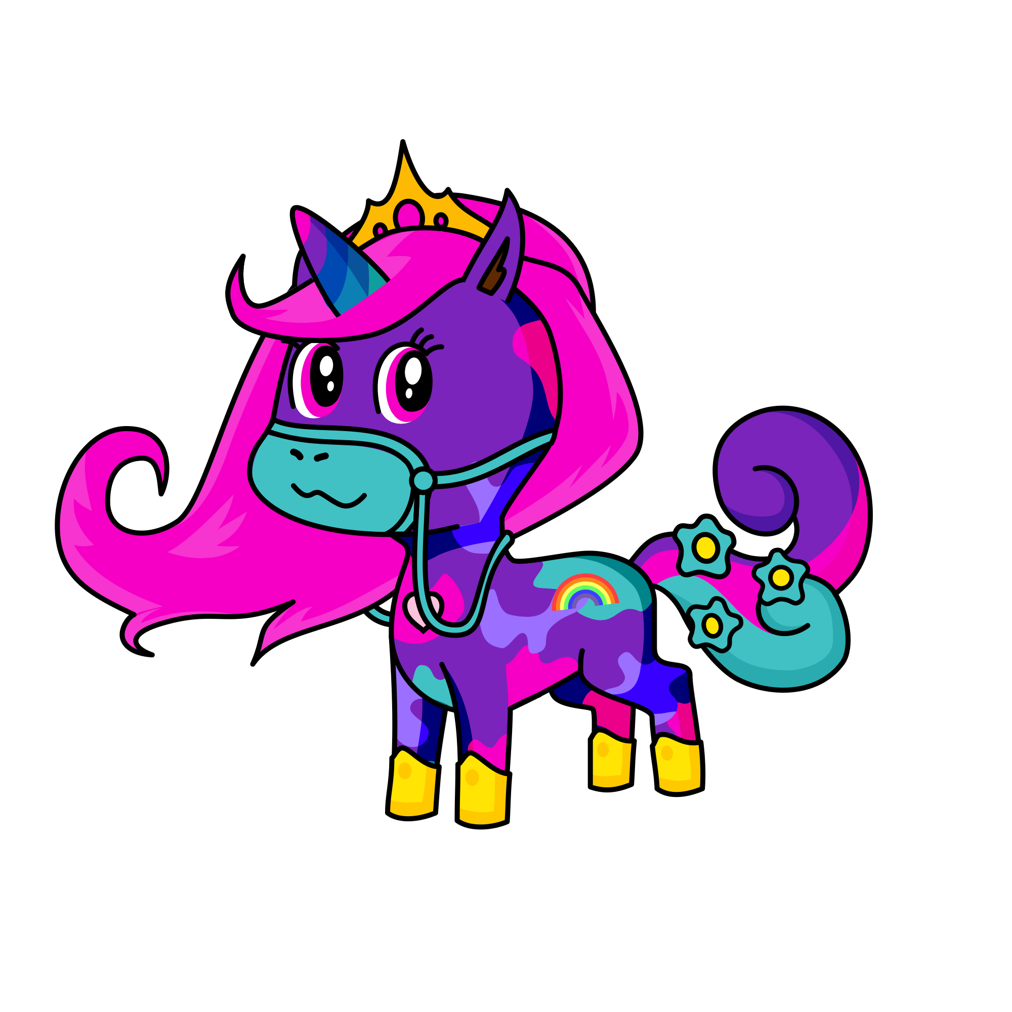 Princess unicorn 🦄 nice, the unicorn