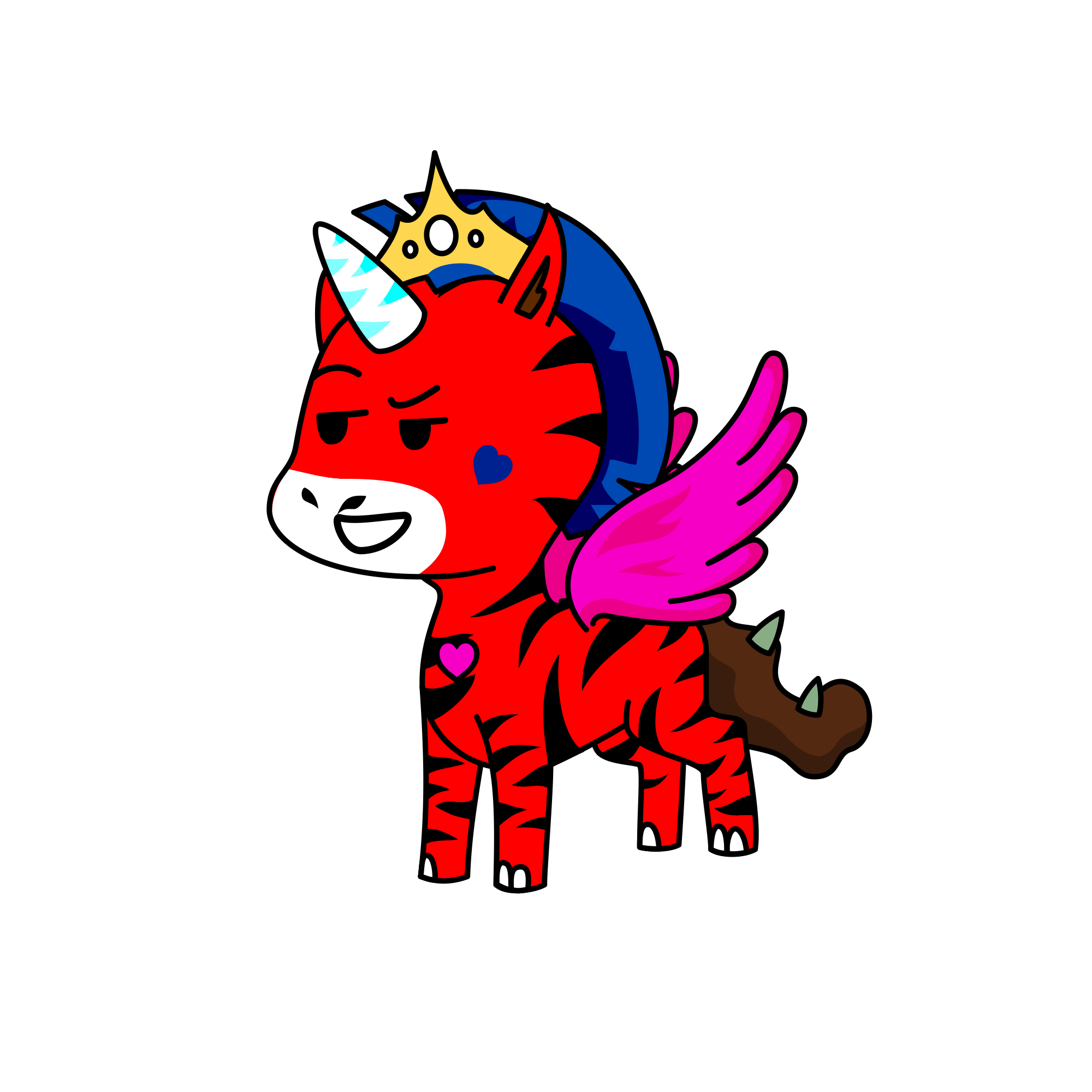 Skibidi Toilet Rizzler Omega, the unicorn
