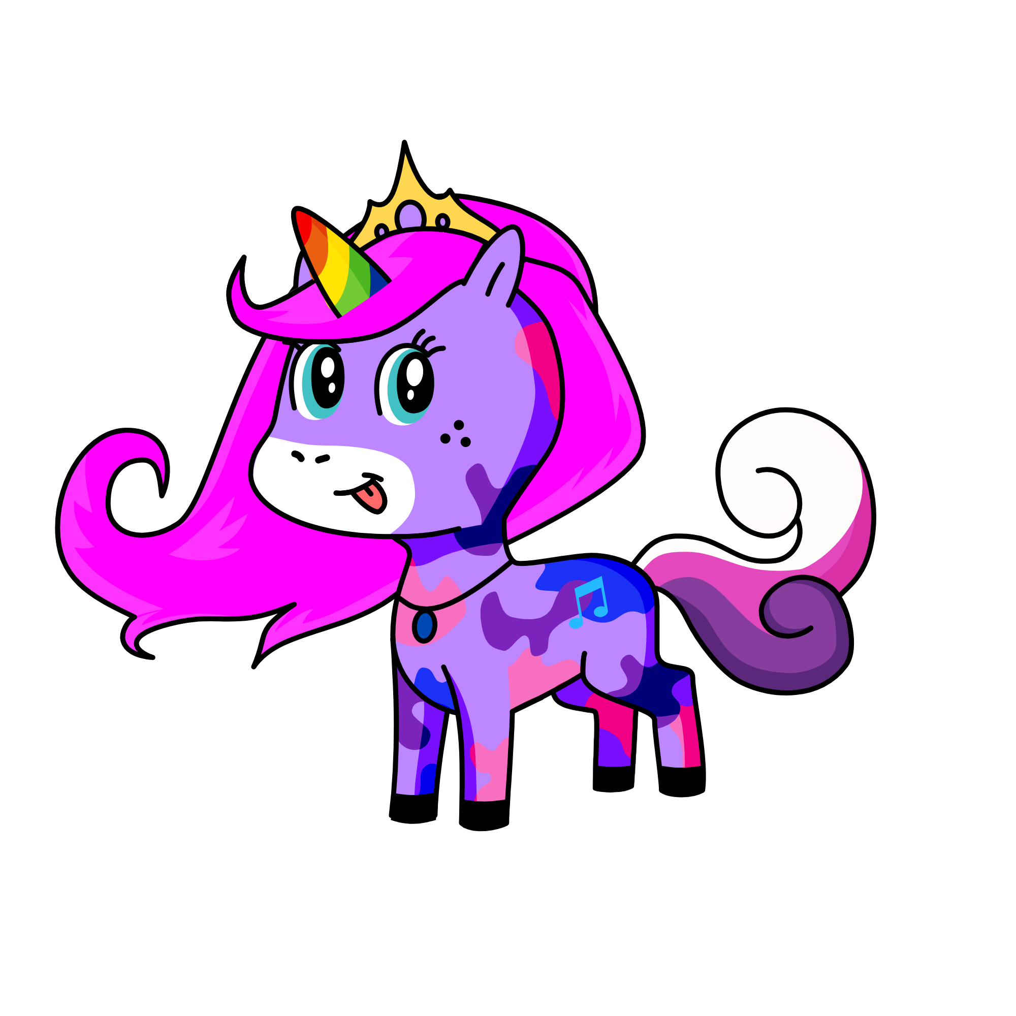 luna, the unicorn