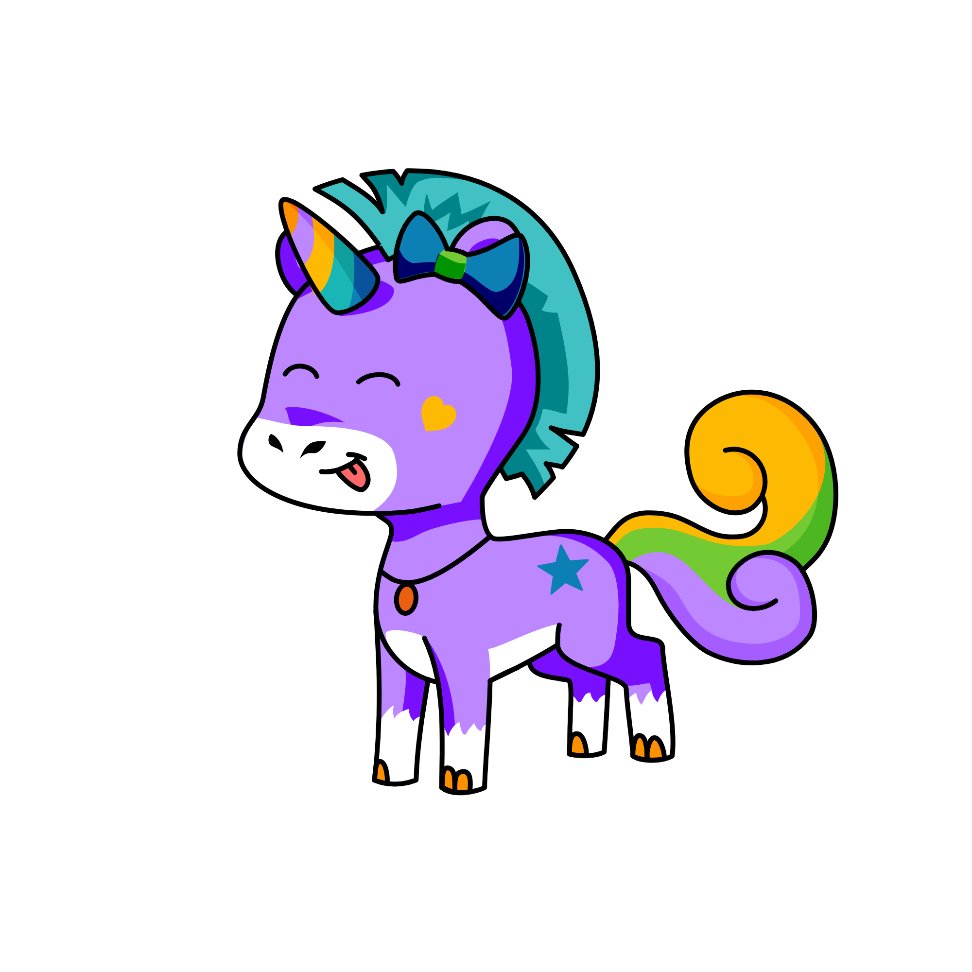 Tina, the unicorn